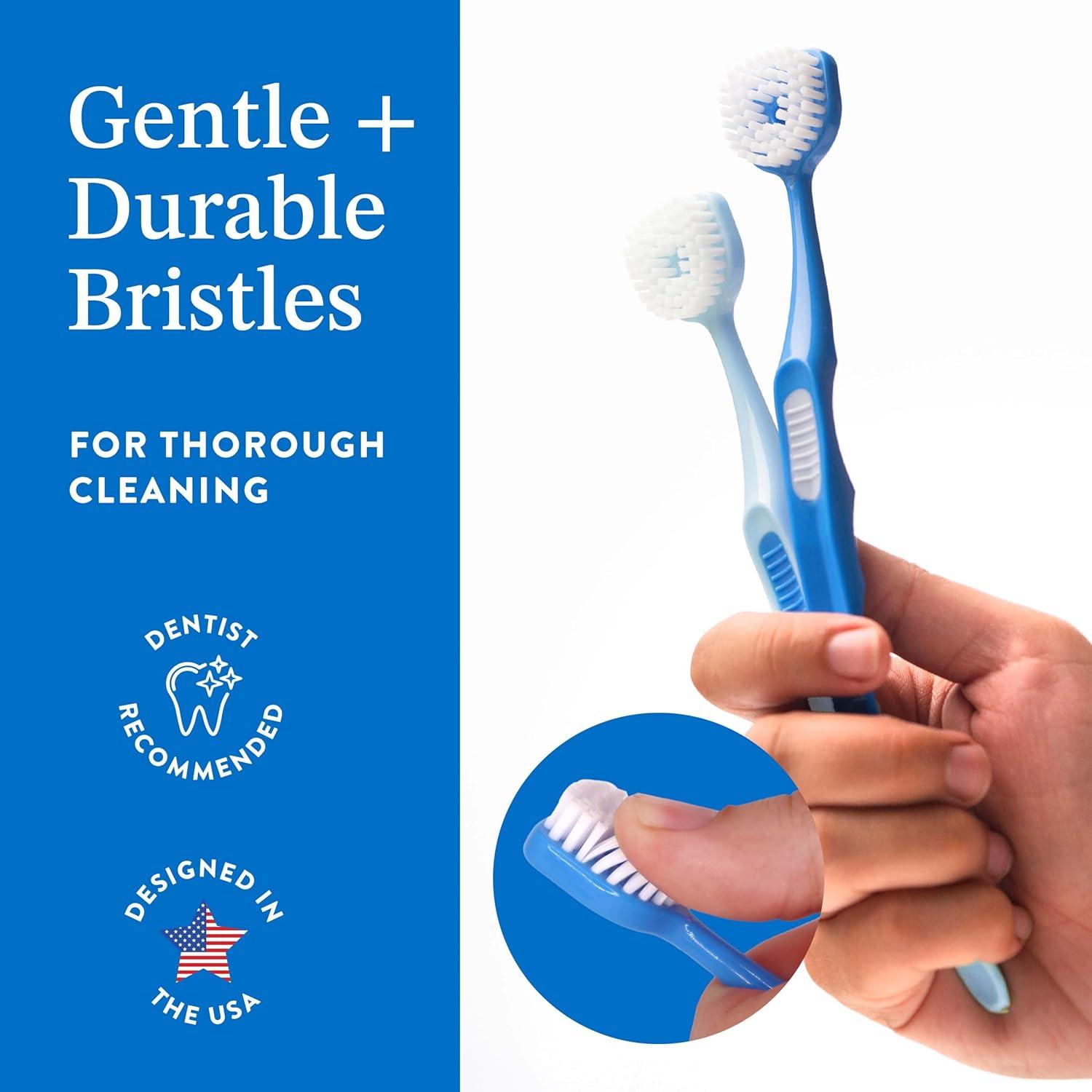 Cepillo Limpiador de Lengua Mouthology 2 Paquete Cerdas Suaves