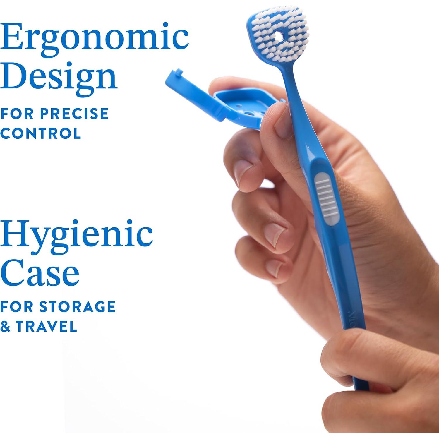 Cepillo Limpiador de Lengua Mouthology 2 Paquete Cerdas Suaves