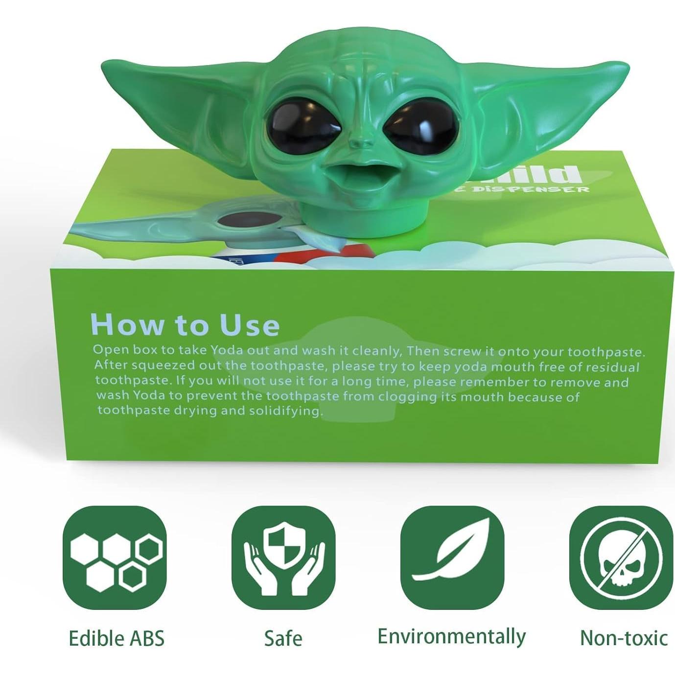 Dispensador de Pasta de Dientes Yoda Joyouth para Niños y Adultos