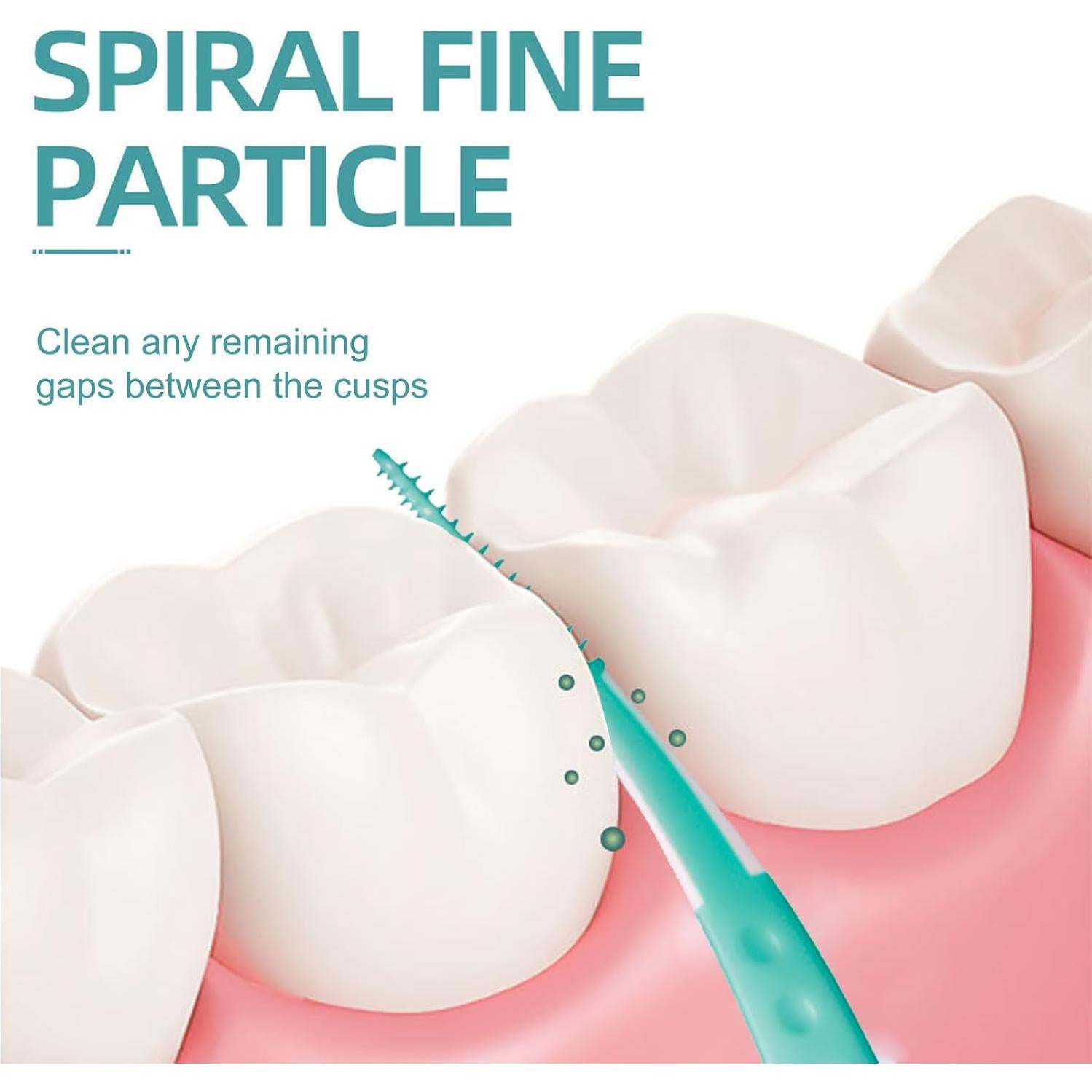 84 Palillos Dentales de Silicona AxiyanX, Limpieza Suave y Efectiva