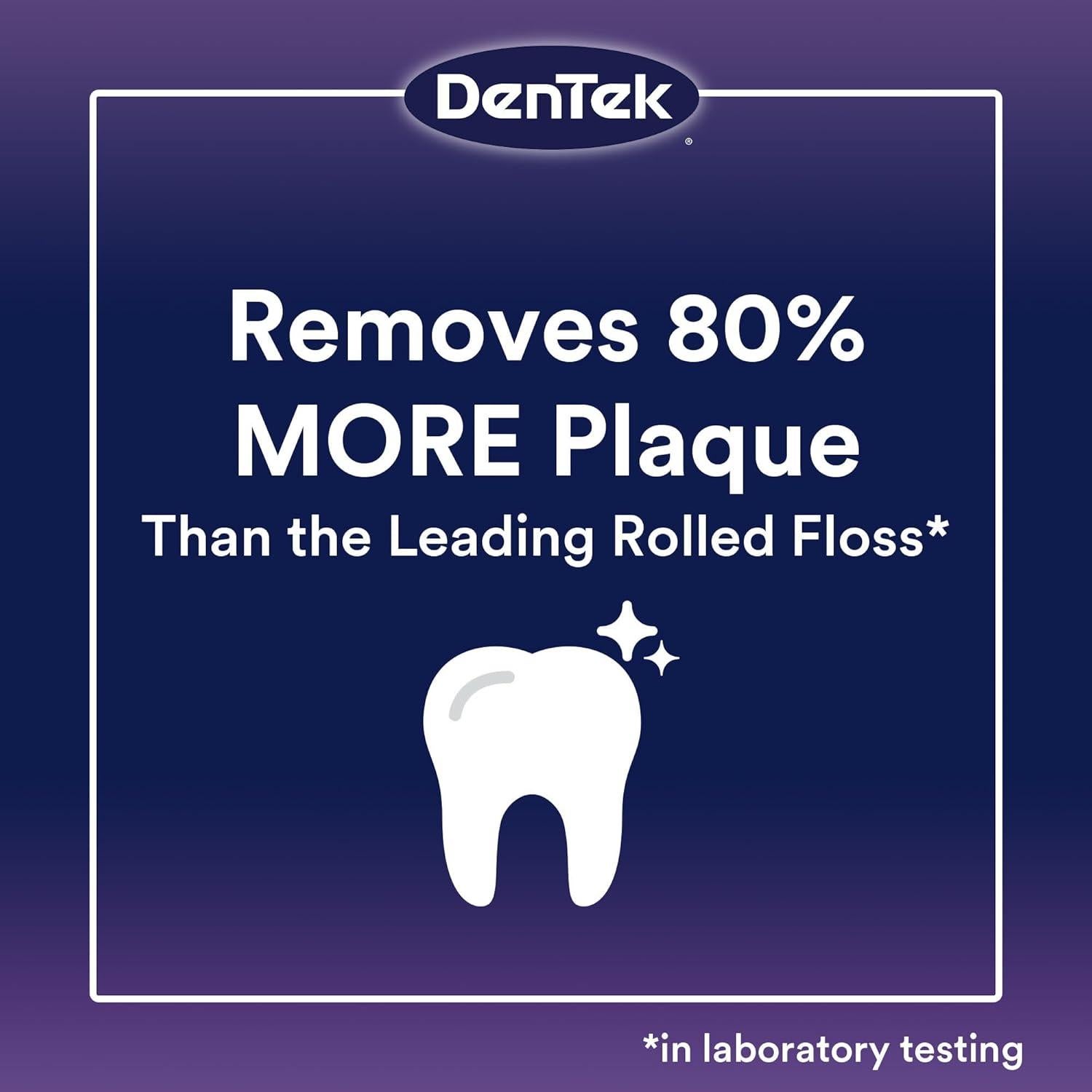 Palillos de Hilo Dental DenTek Cruce Flosser 75 unidades