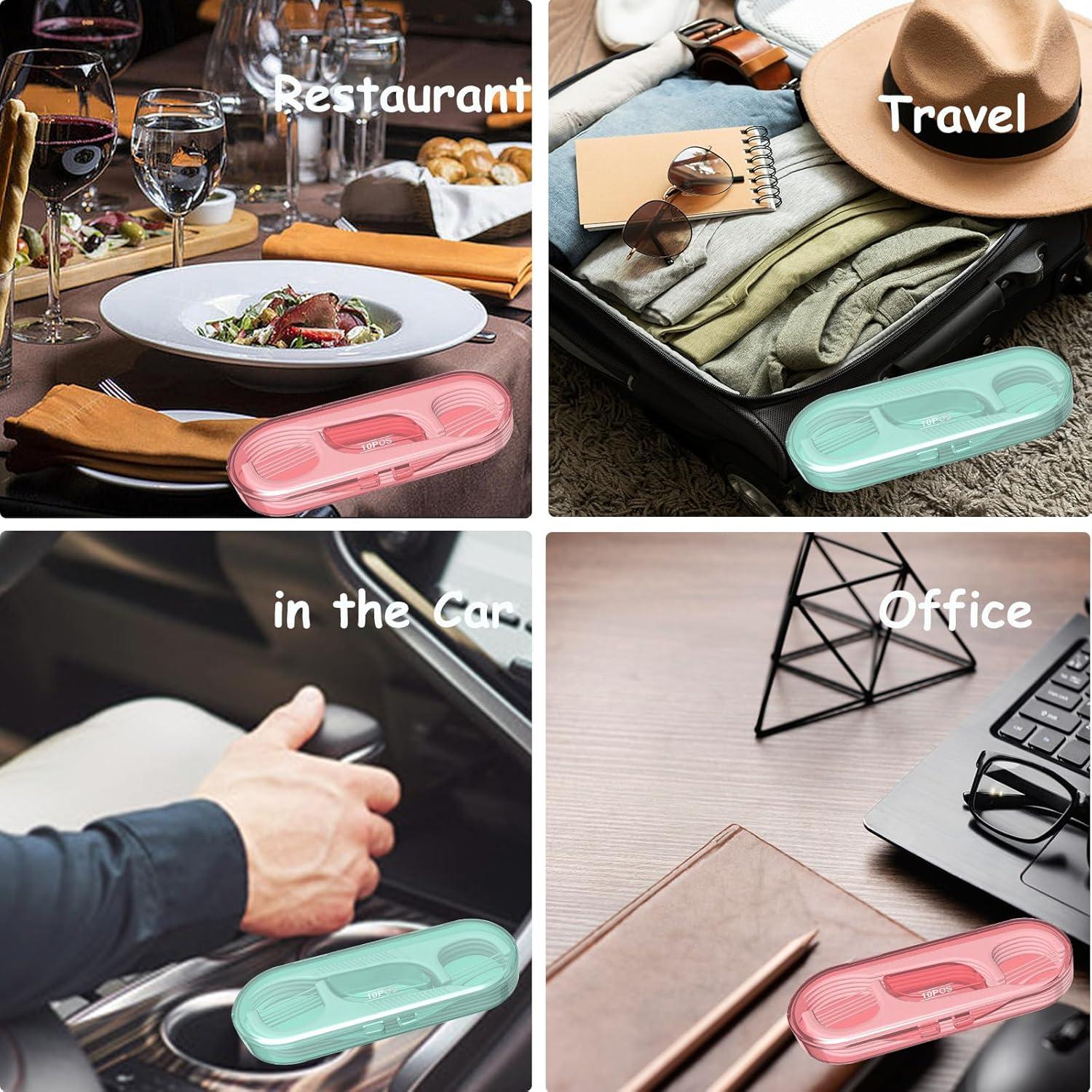 Palillos de Hilo Dental LIAMOSS 520 Unidades con Dispensador