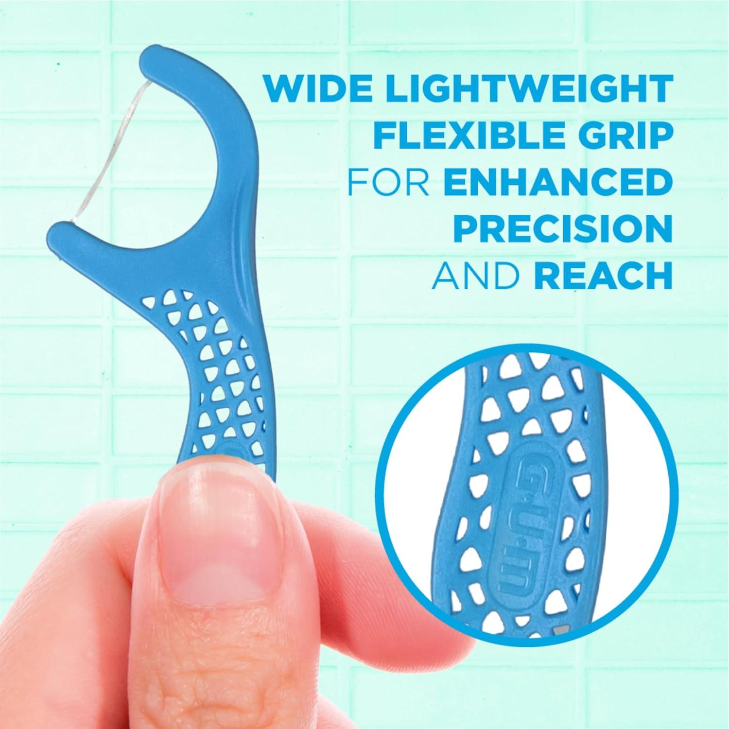 Hilos Dentales GUM Advanced Care con Vitamina E y Menta - 150 Unidades