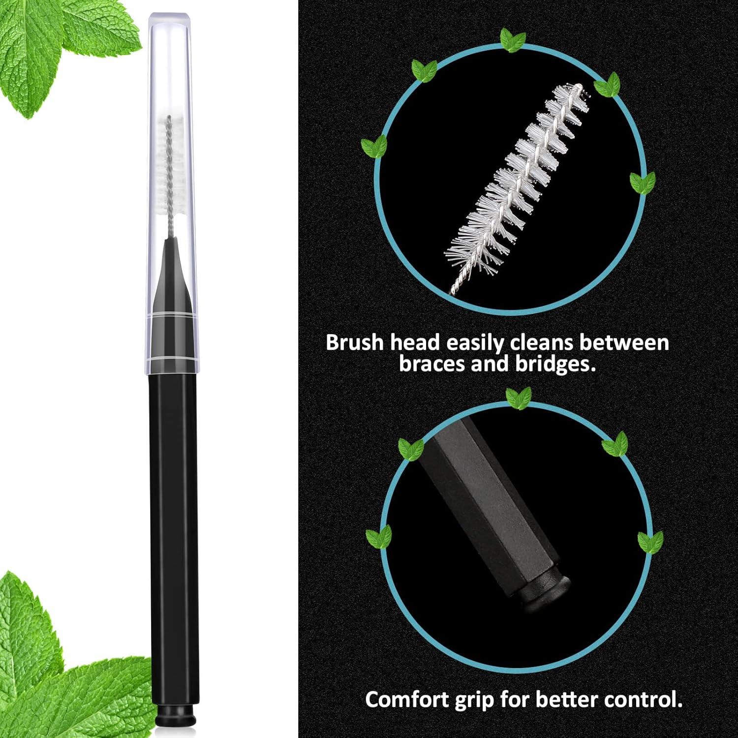 50 Cepillos Interdentales Patelai para Brackets Higiene Oral