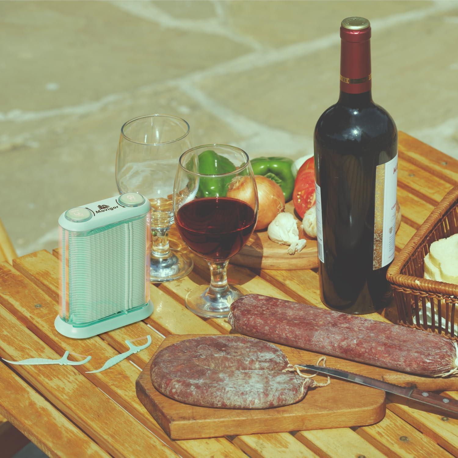 Himgy Hilo Dental Blanqueador Menta 614 Hilos Duales Kit Familiar