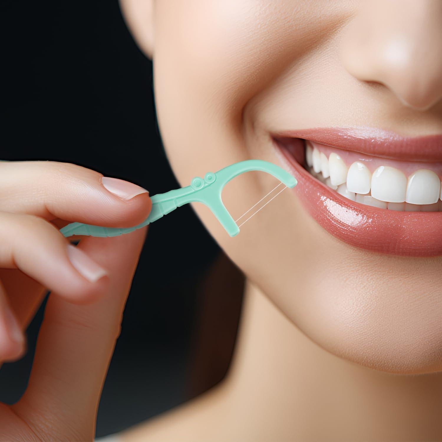 Himgy Hilo Dental Blanqueador Menta 614 Hilos Duales Kit Familiar