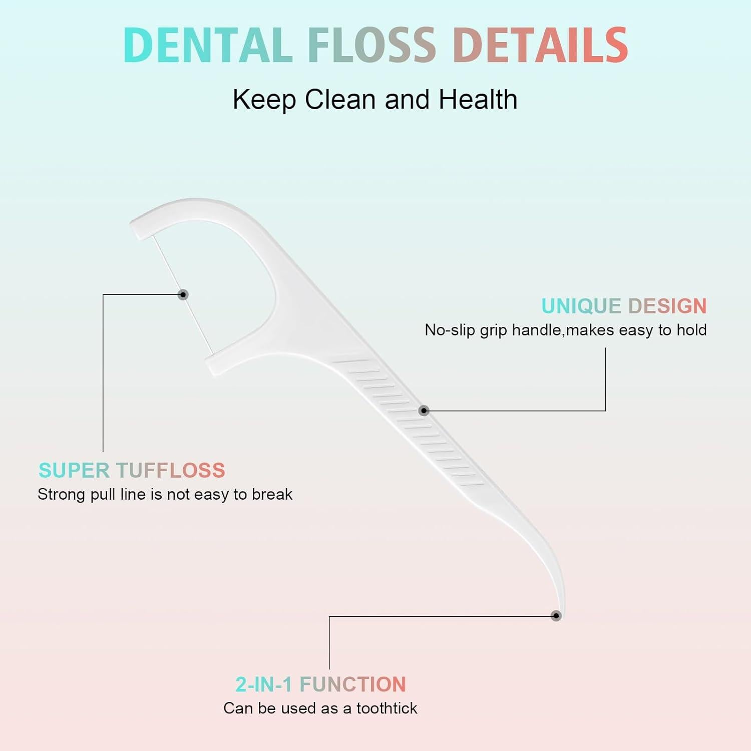 Hilo Dental Portátil JGB - 160 Piezas en 16 Estuches