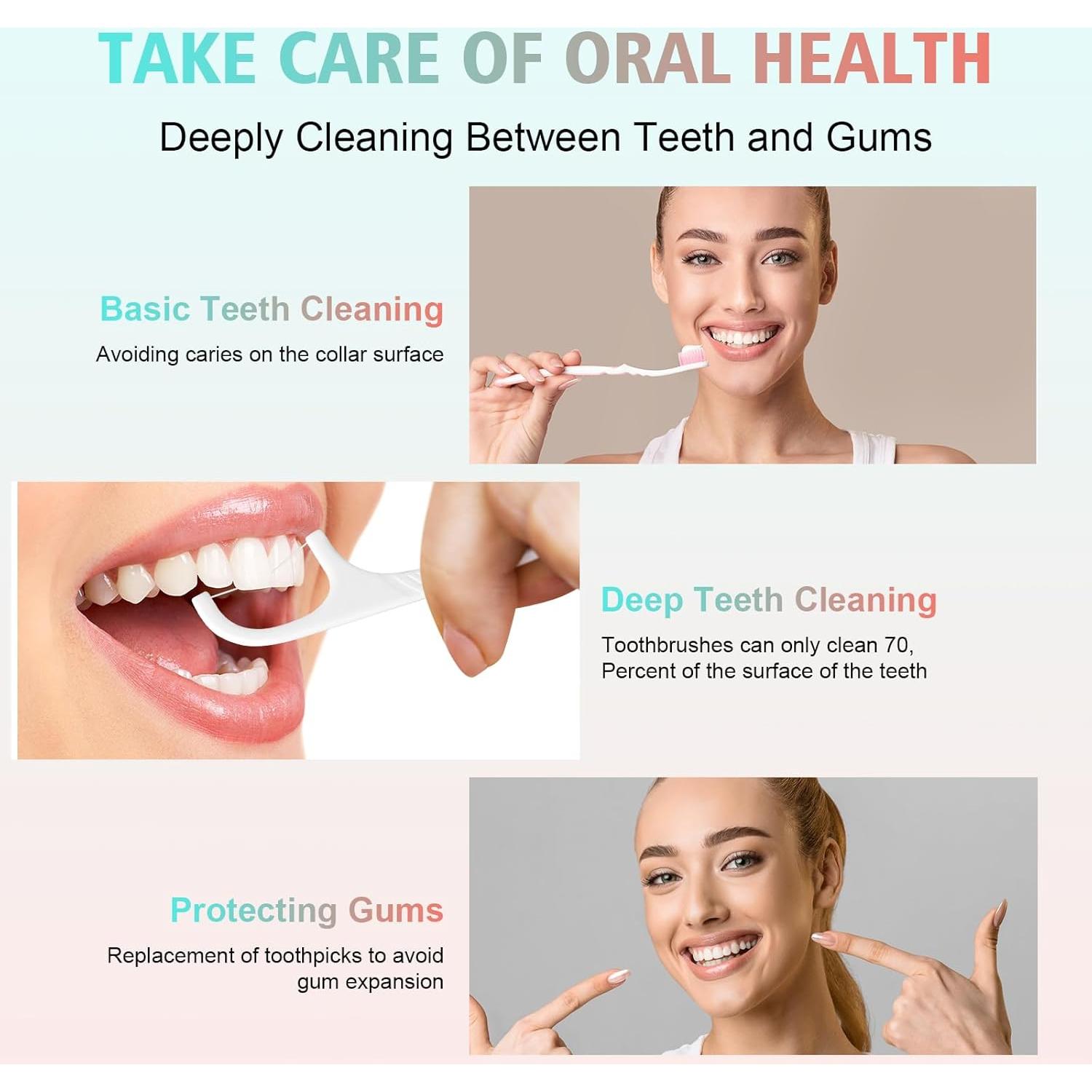 Hilo Dental Portátil JGB - 160 Piezas en 16 Estuches