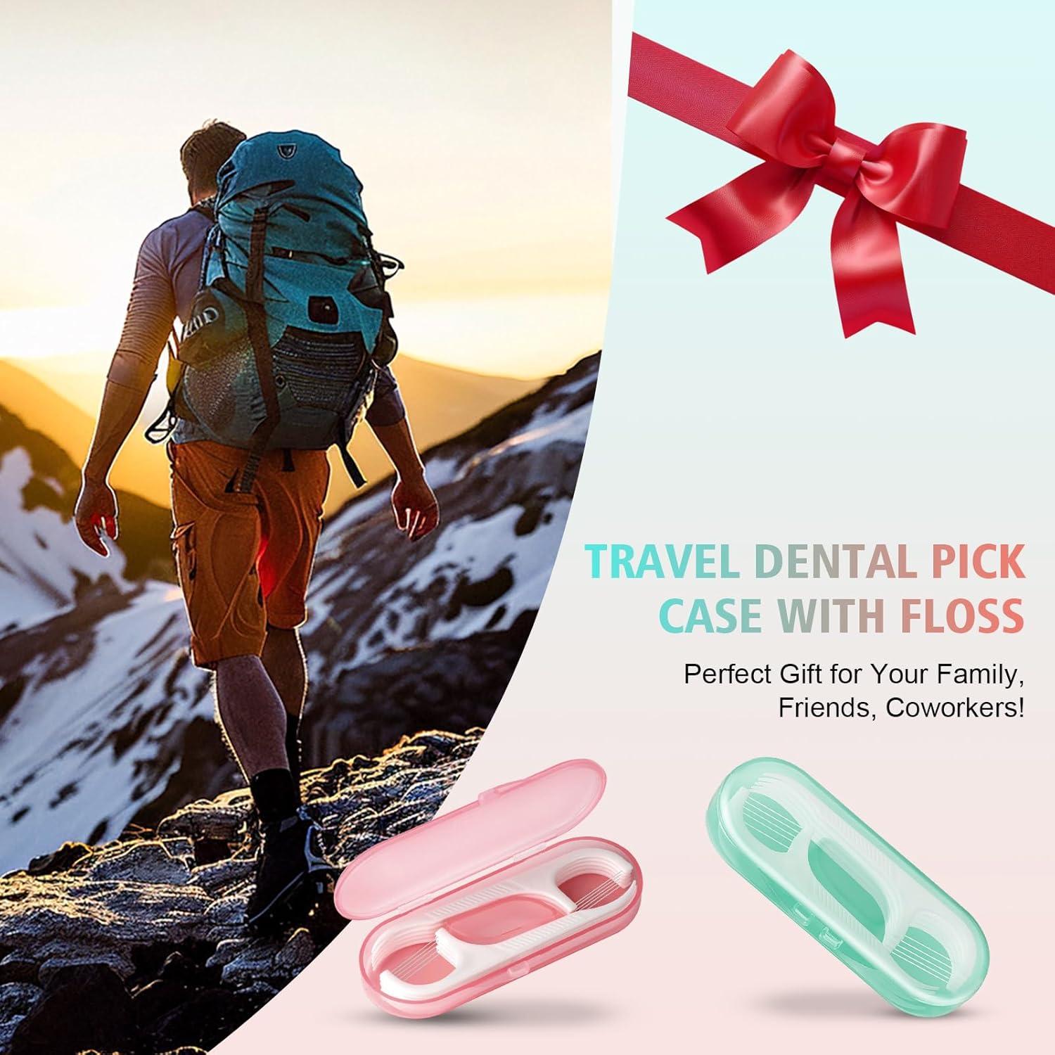 Hilo Dental Portátil JGB - 160 Piezas en 16 Estuches