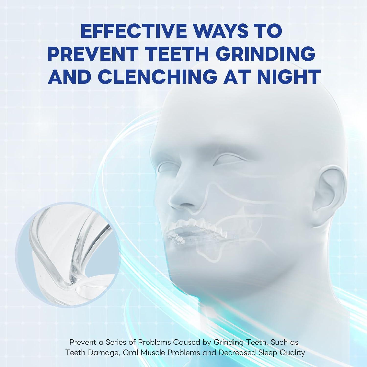 Protector Bucal Anti-Rechinado REROLO - 2 Tamaños, Reutilizable