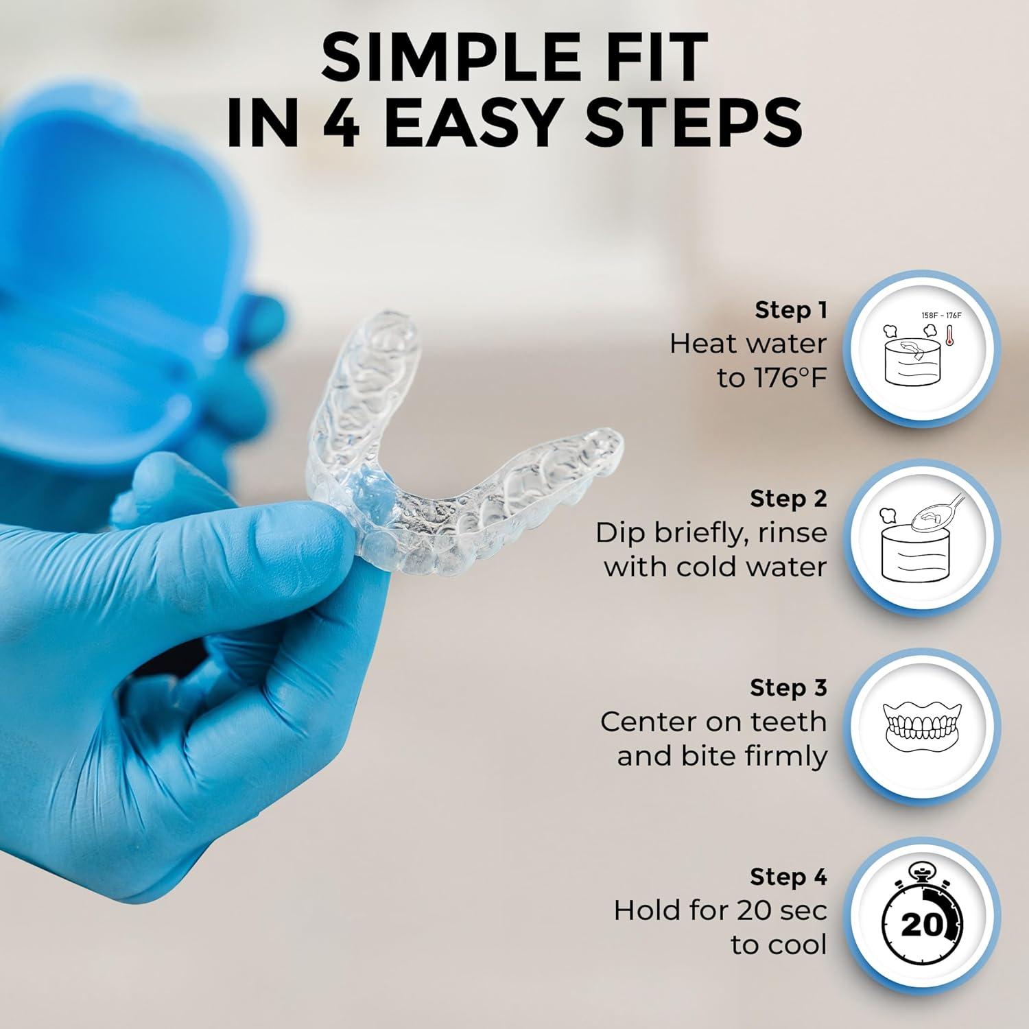 Protector Bucal Dental Dr. Taylor para Bruxismo - Ajuste Personalizado