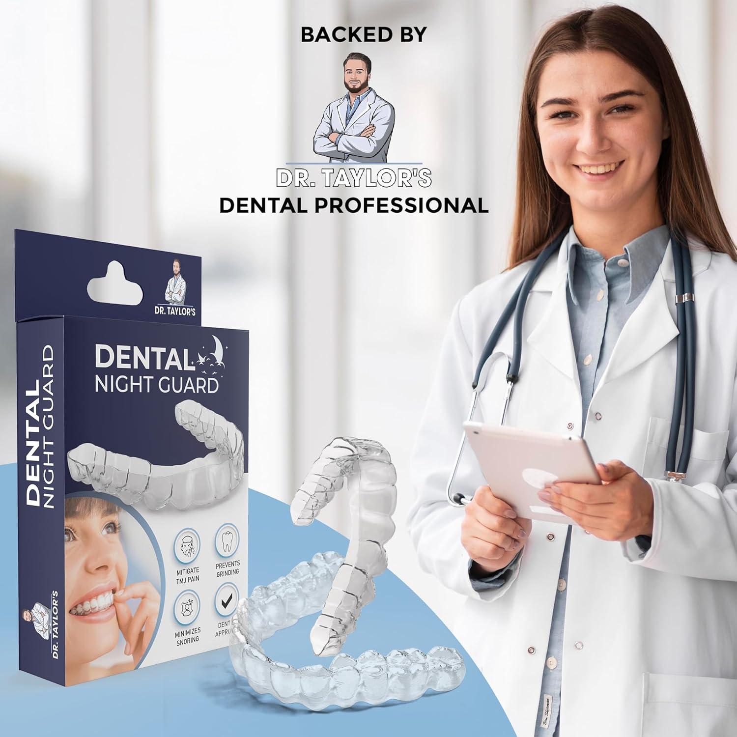 Protector Bucal Dental Dr. Taylor para Bruxismo - Ajuste Personalizado