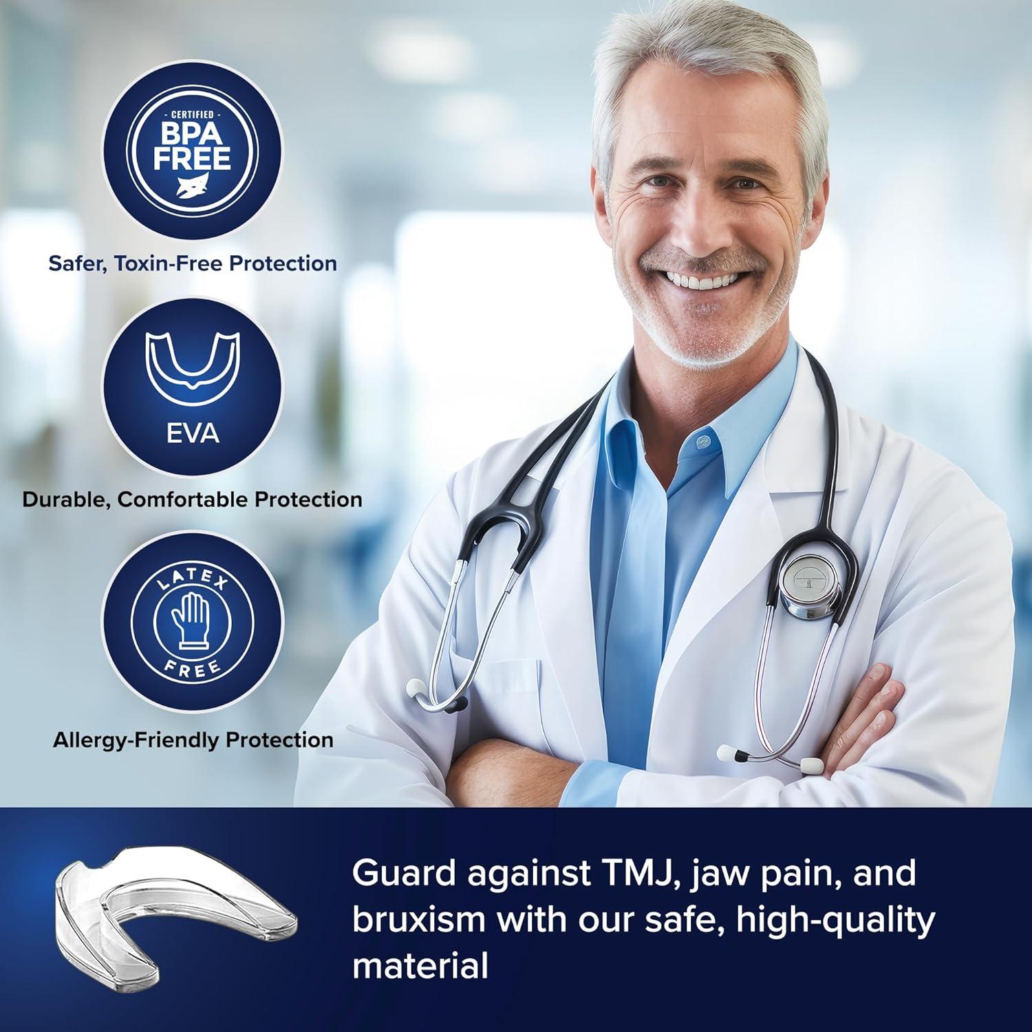 Protector Bucal Moldeable Healpool para Bruxismo Nocturno