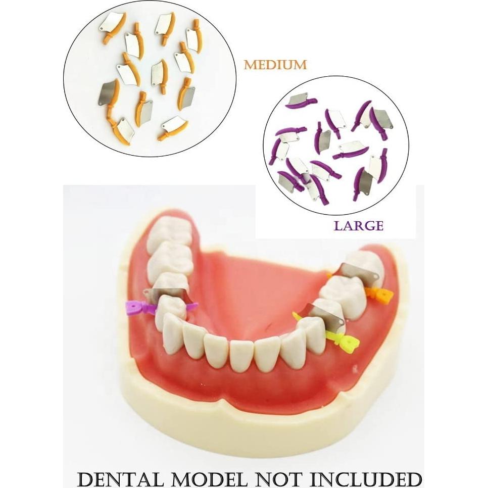 Protector Dental Impressive Smile 50pcs con Cuchillo de Plástico