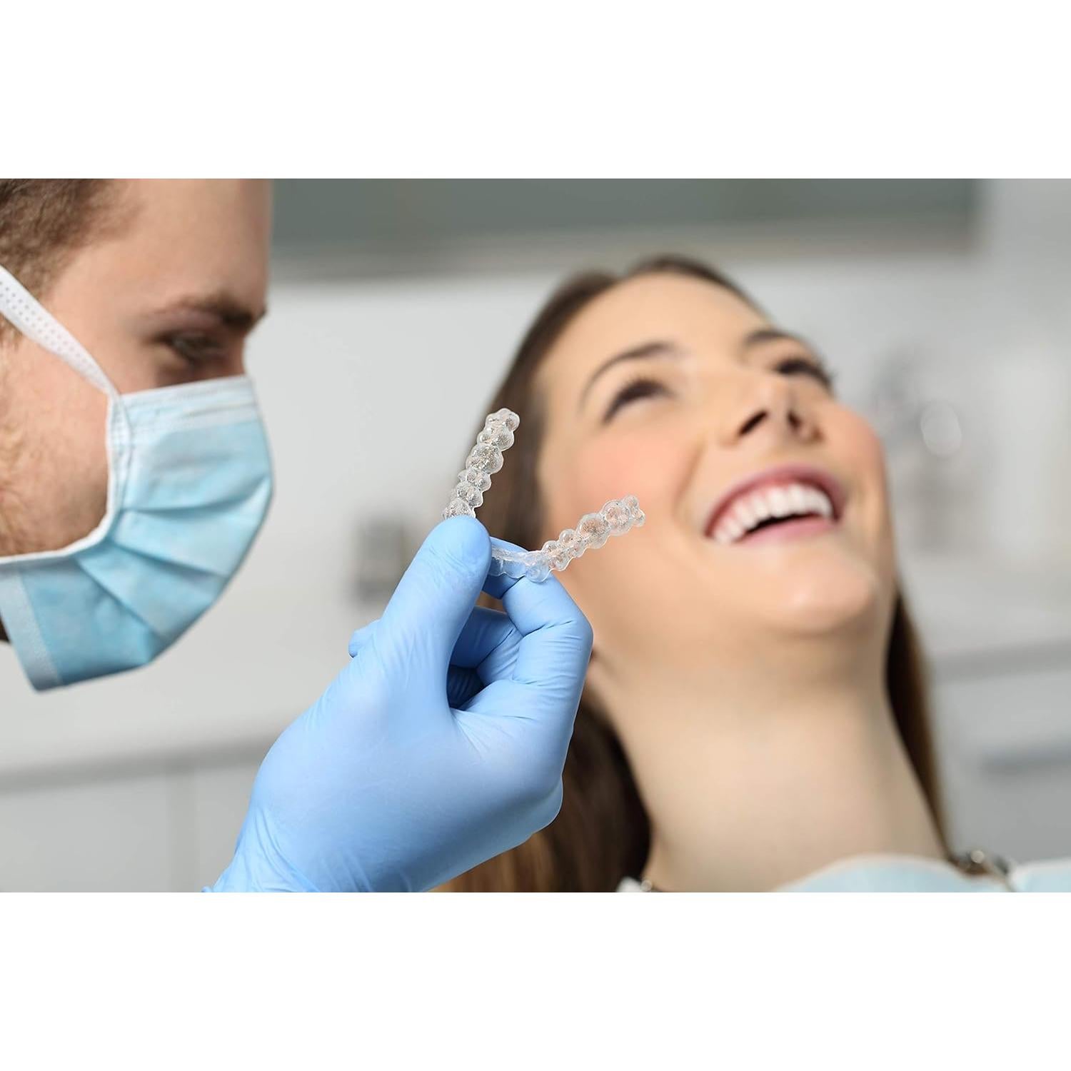 15 Hojas 1.5MM Férula Dental Dura Impressive Smile 12.7x12.7cm