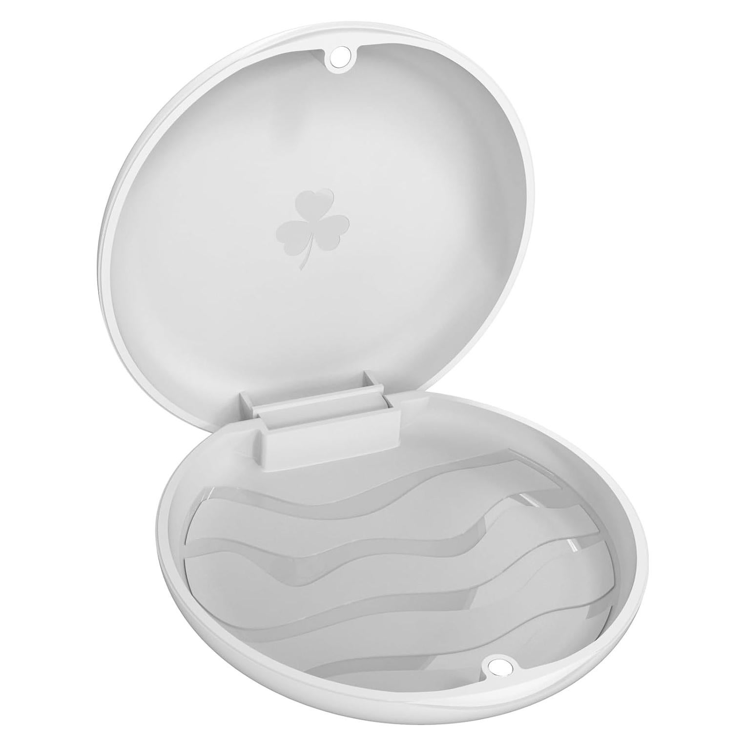 Estuche para Retenedor Dental jjovce Blanco 8.89x8.71cm