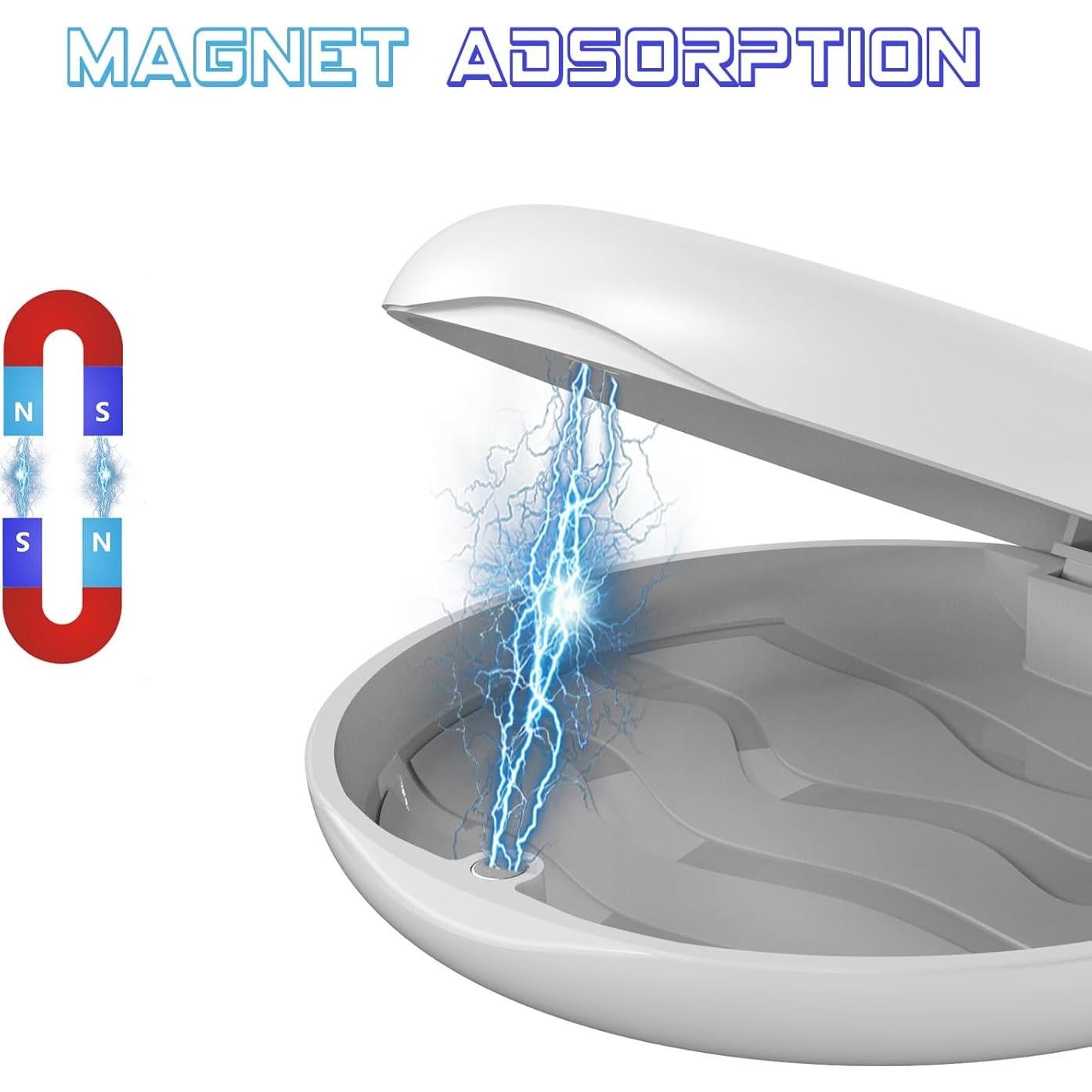 Estuche para Retenedor Dental jjovce Blanco 8.89x8.71cm