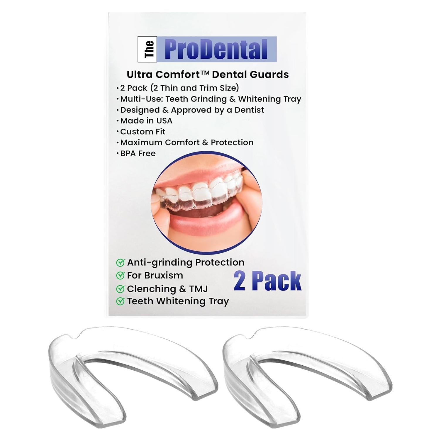 Protector Bucal ProDental para Bruxismo - Paquete de 2