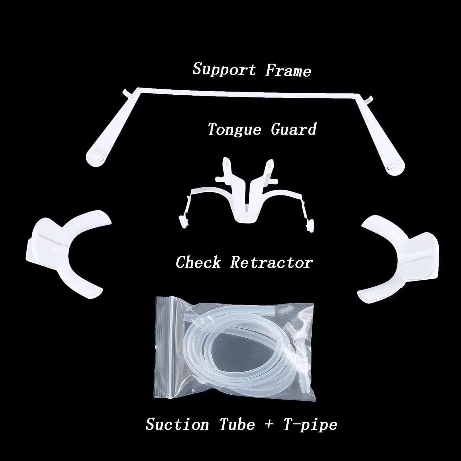 Sistema Retractor Dental Vocadok con Tubo de Succión - Tamaño Pequeño