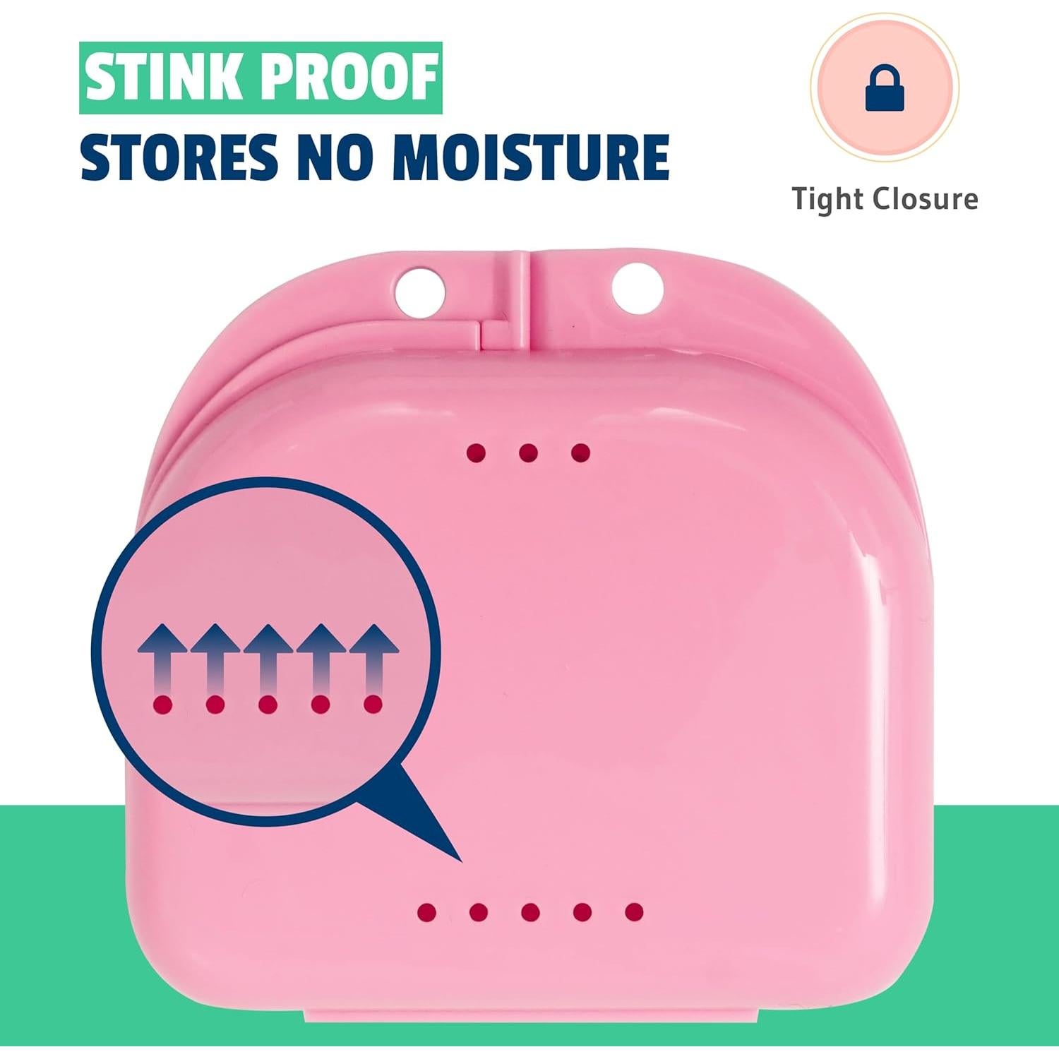 32 Estuches para Retenedores Mrs. Odonto - Colores Variados