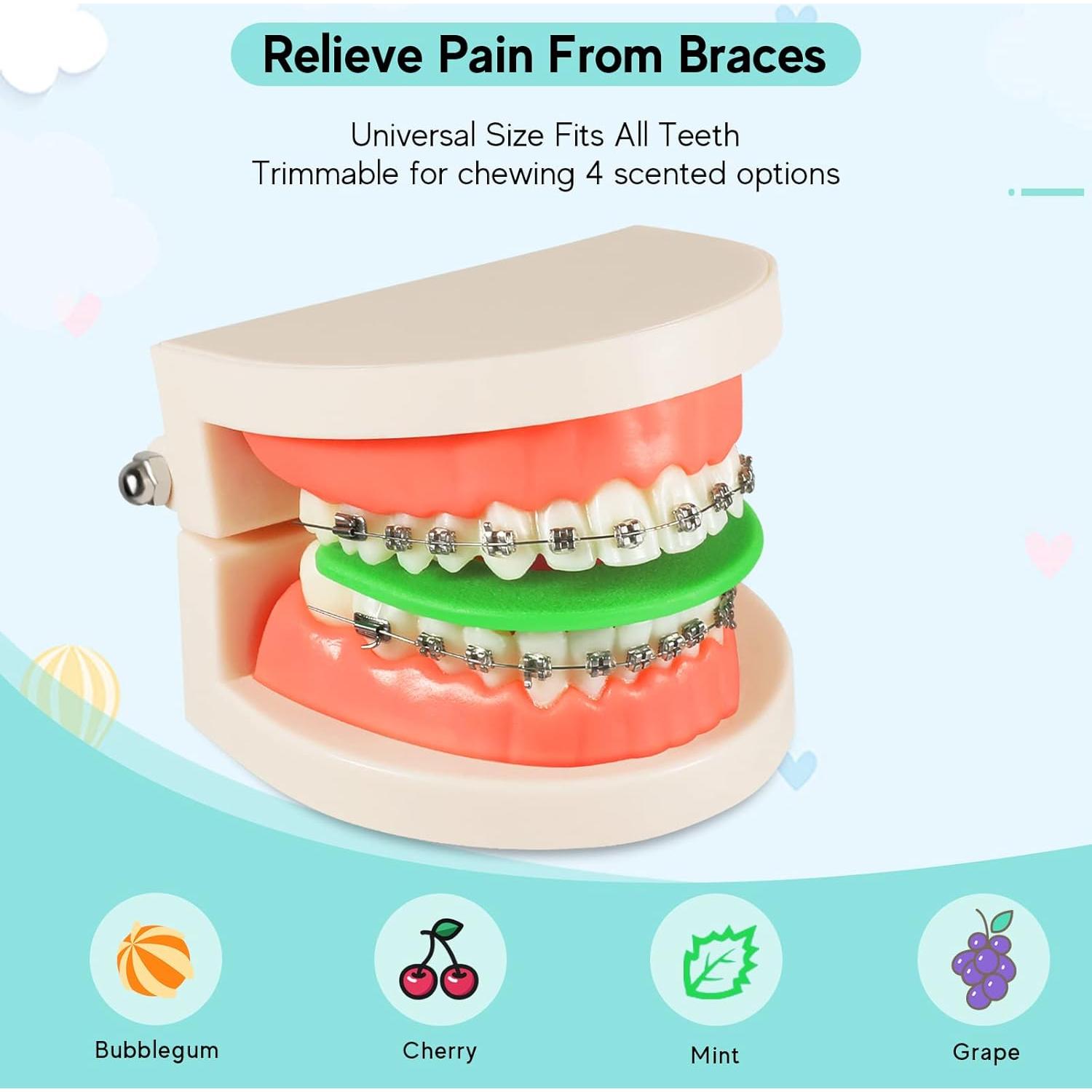 Galletas Terapéuticas para Brackets B Rush - 10 Pcs Sin Aroma