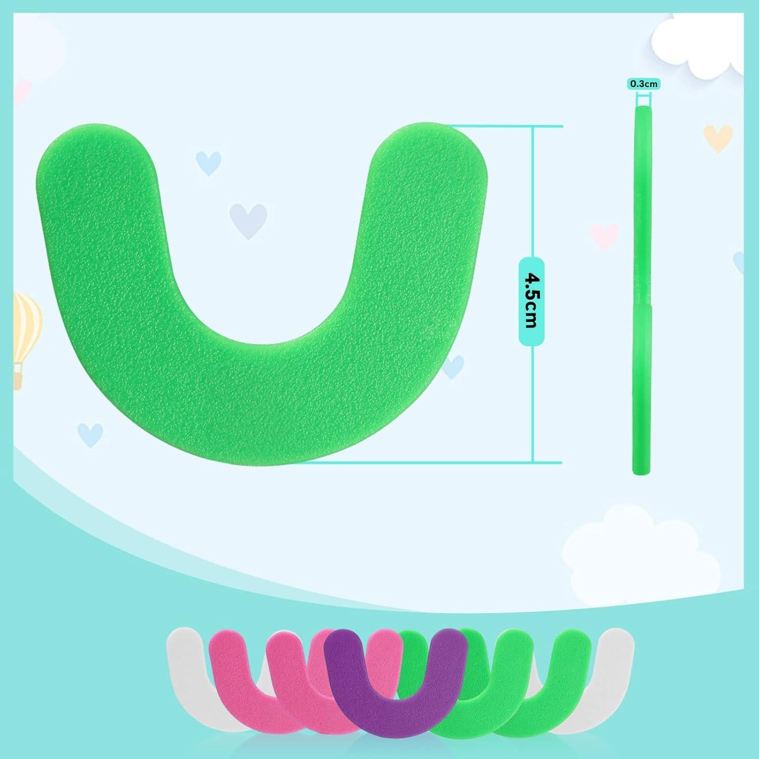 Galletas Terapéuticas para Brackets B Rush - 10 Pcs Sin Aroma