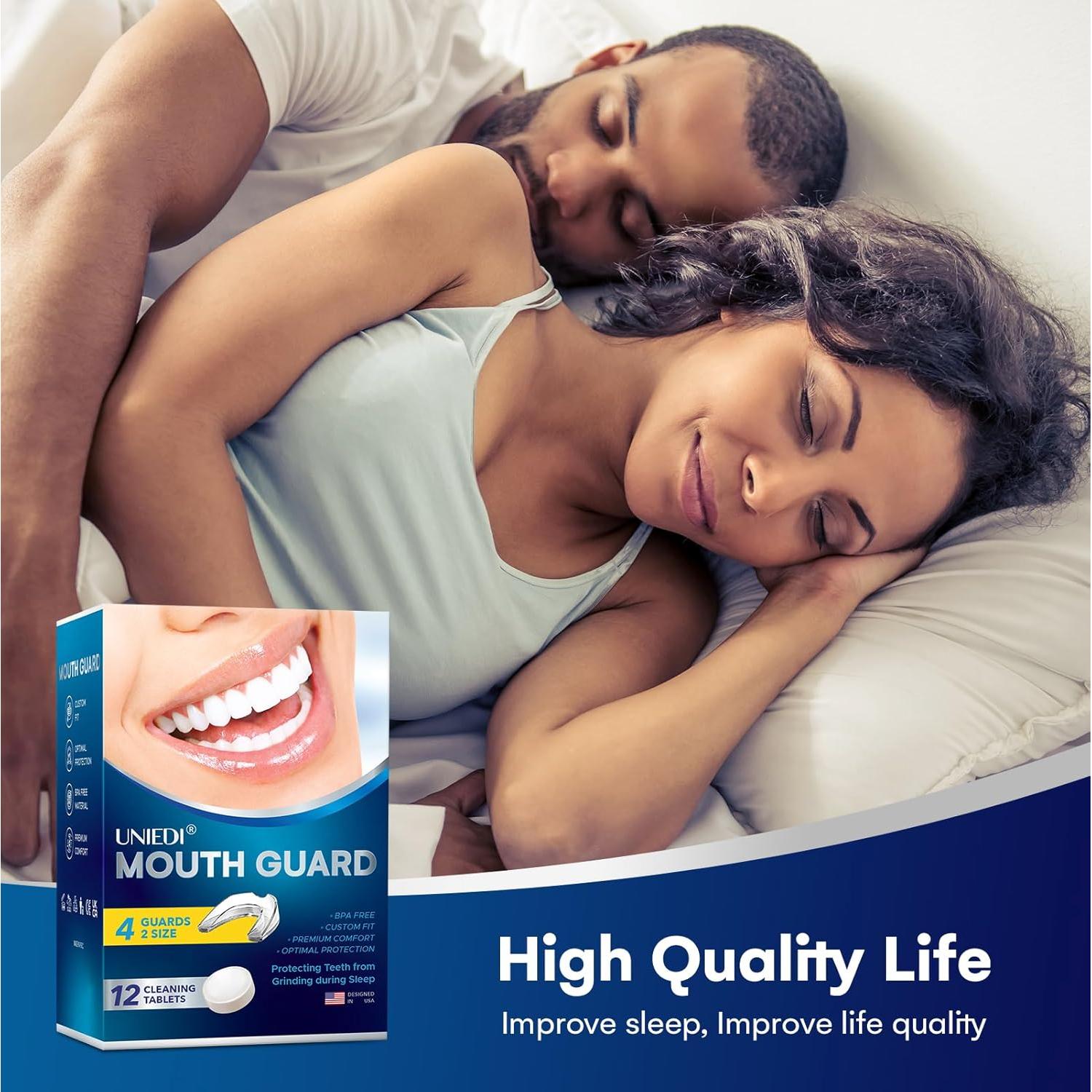 Protector Bucal Moldable UNIEDI para Bruxismo y Apretamiento