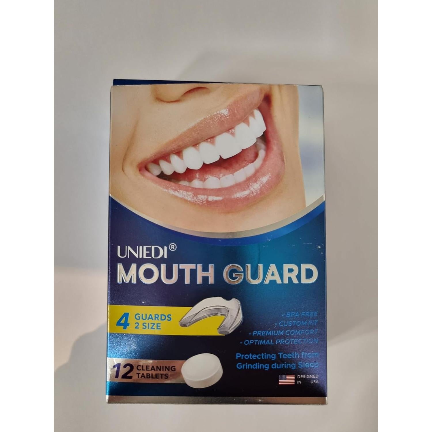 Protector Bucal Moldable UNIEDI para Bruxismo y Apretamiento