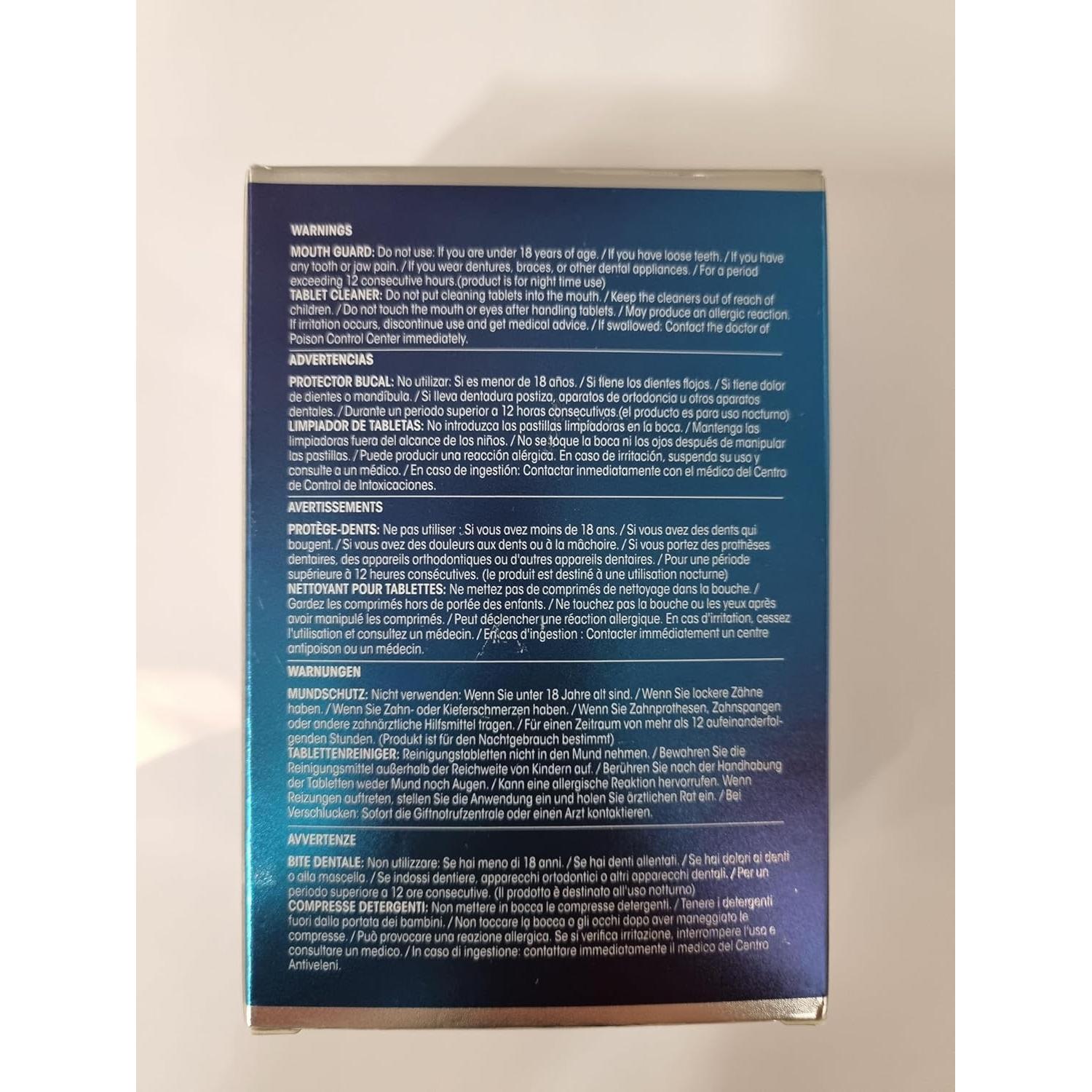 Protector Bucal Moldable UNIEDI para Bruxismo y Apretamiento