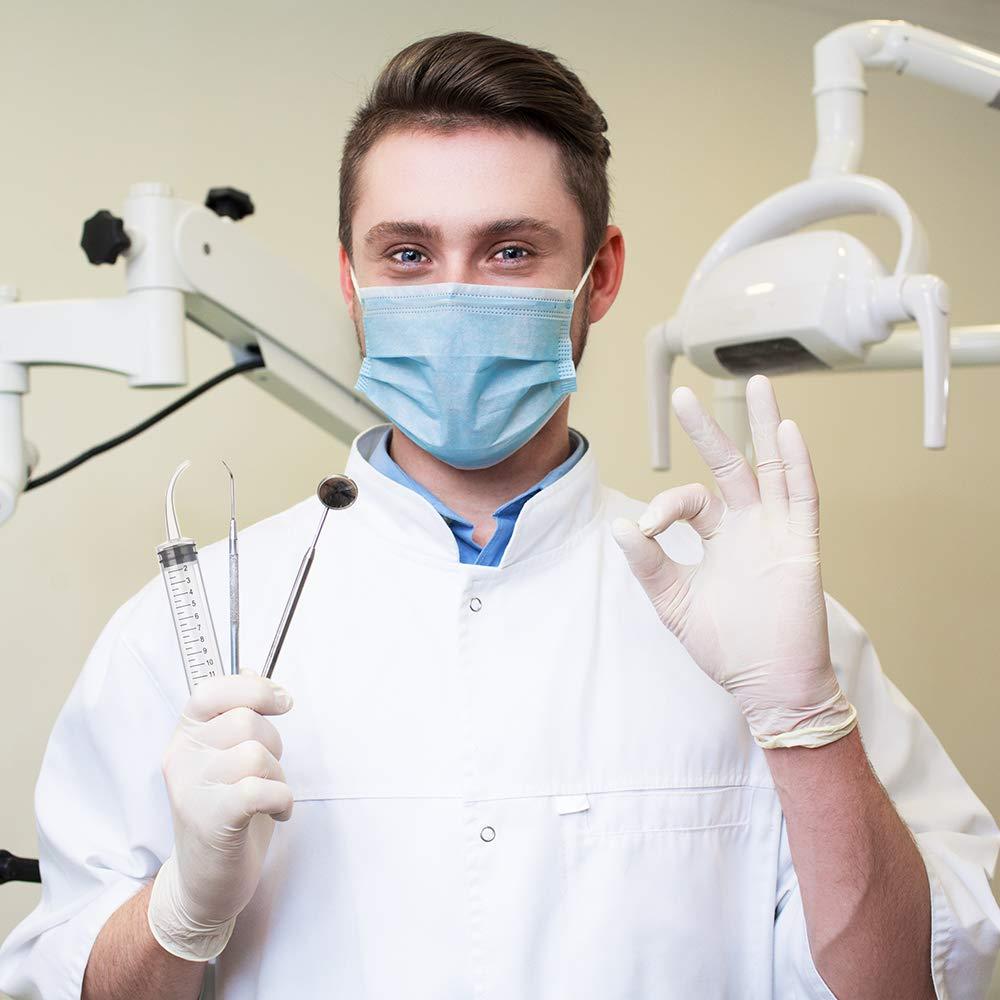 Paquete de 20 Jeringas Dentales Desechables 12ml Punta Curvada