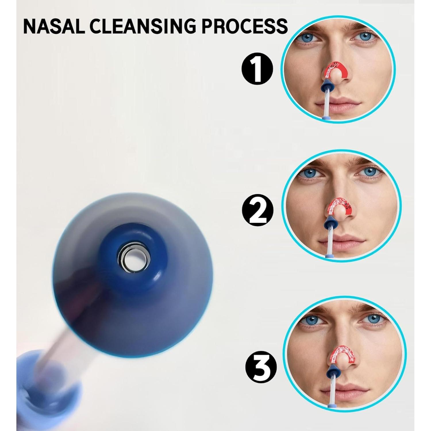 Consejos de Reemplazo Nasal JDHAVMOS para Irrigadores Waterpik - 2 Piezas