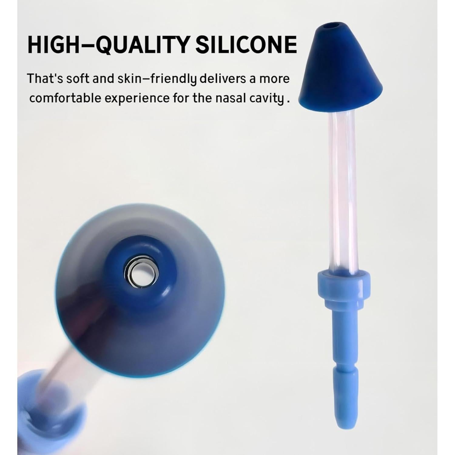 Consejos de Reemplazo Nasal JDHAVMOS para Irrigadores Waterpik - 2 Piezas