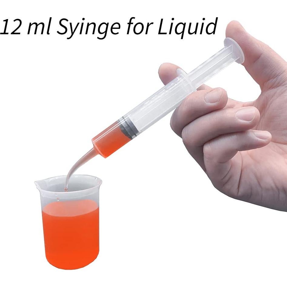 Jeringas Dentales de Irrigación HiMo - Paquete de 5 Unidades 12ml