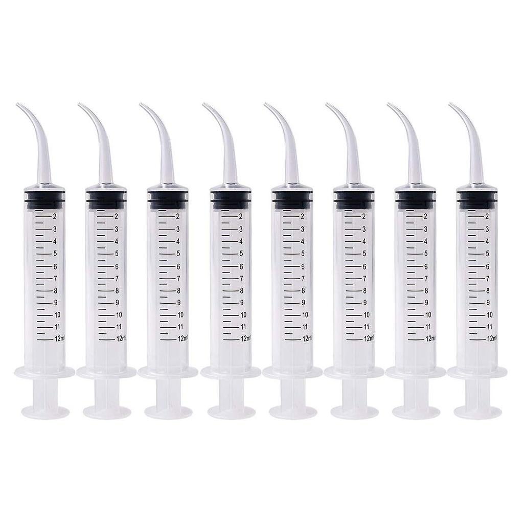 Jeringas de Irrigación Dental Tugood - Paquete de 8 de 12ml