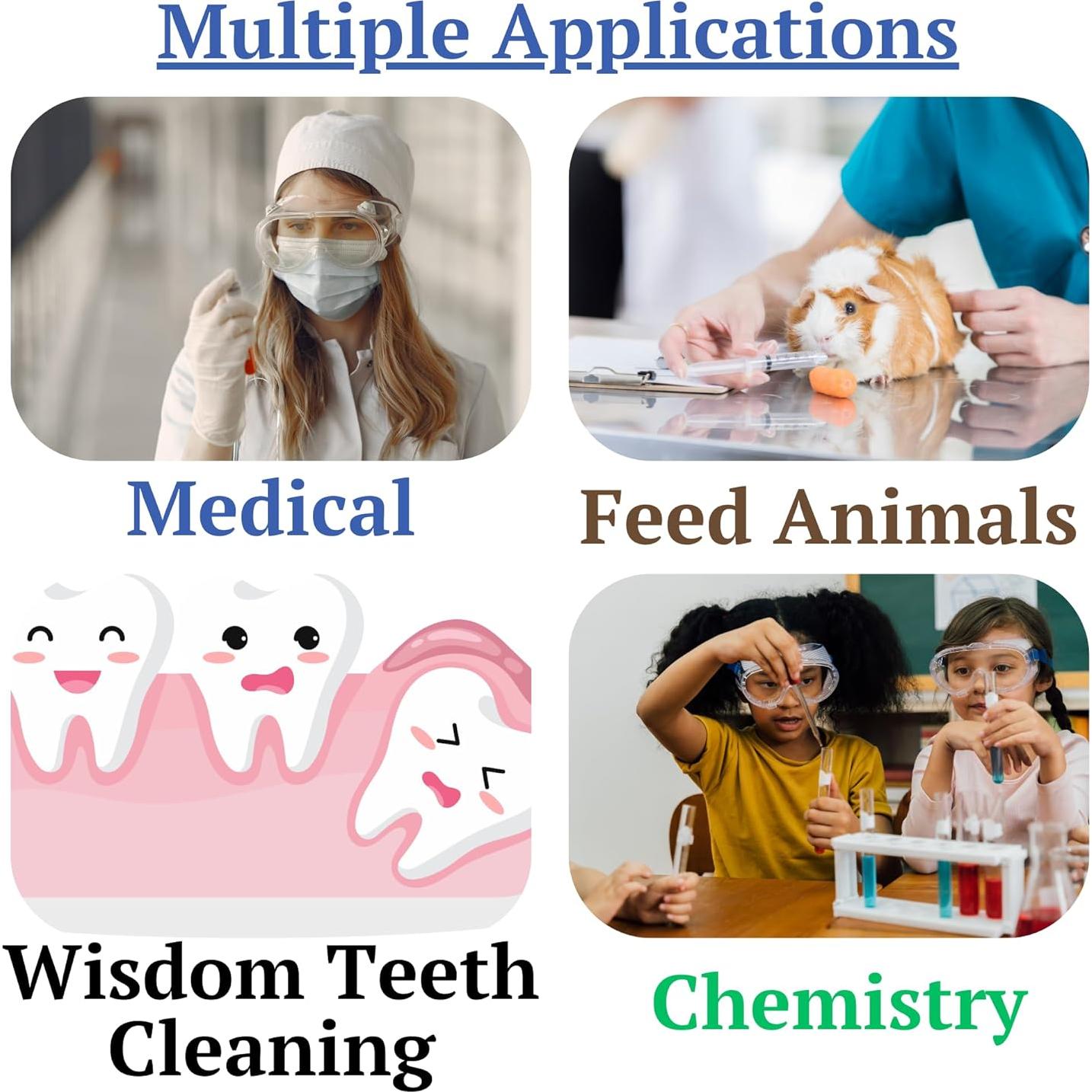 Jeringas de Irrigación Curvada 12cc Genco Dental - Paquete de 6