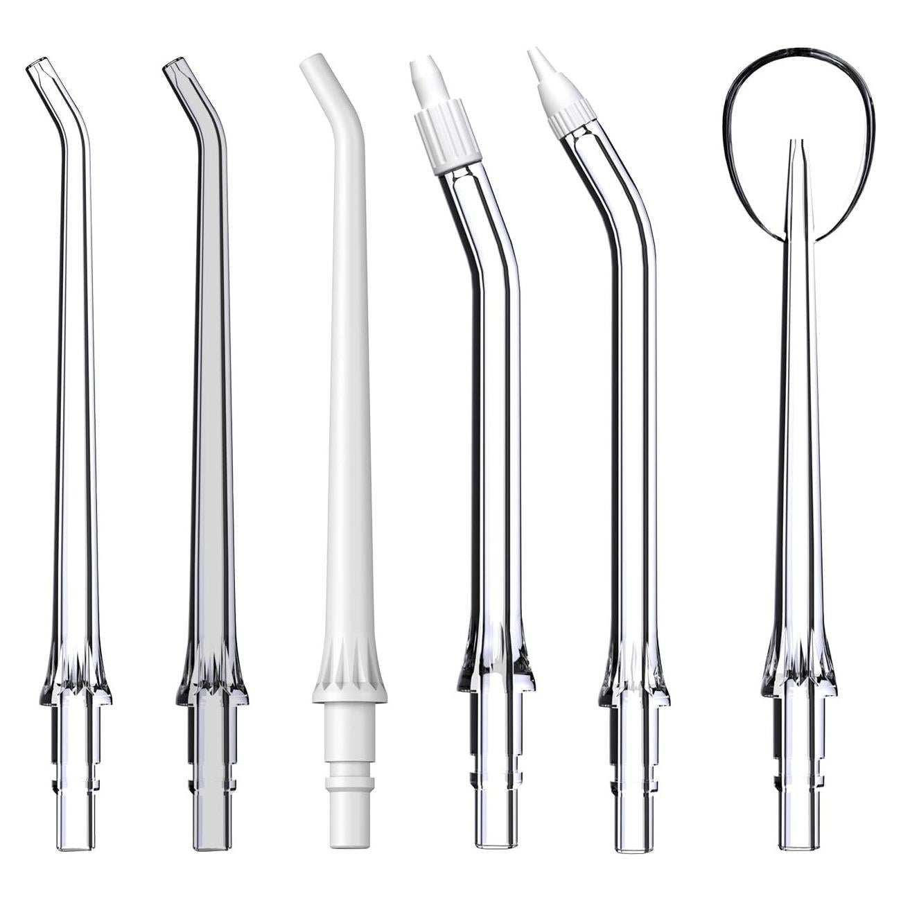 Puntas de Reemplazo para Irrigador Dental JTF F200 F300 - 6 Unidades