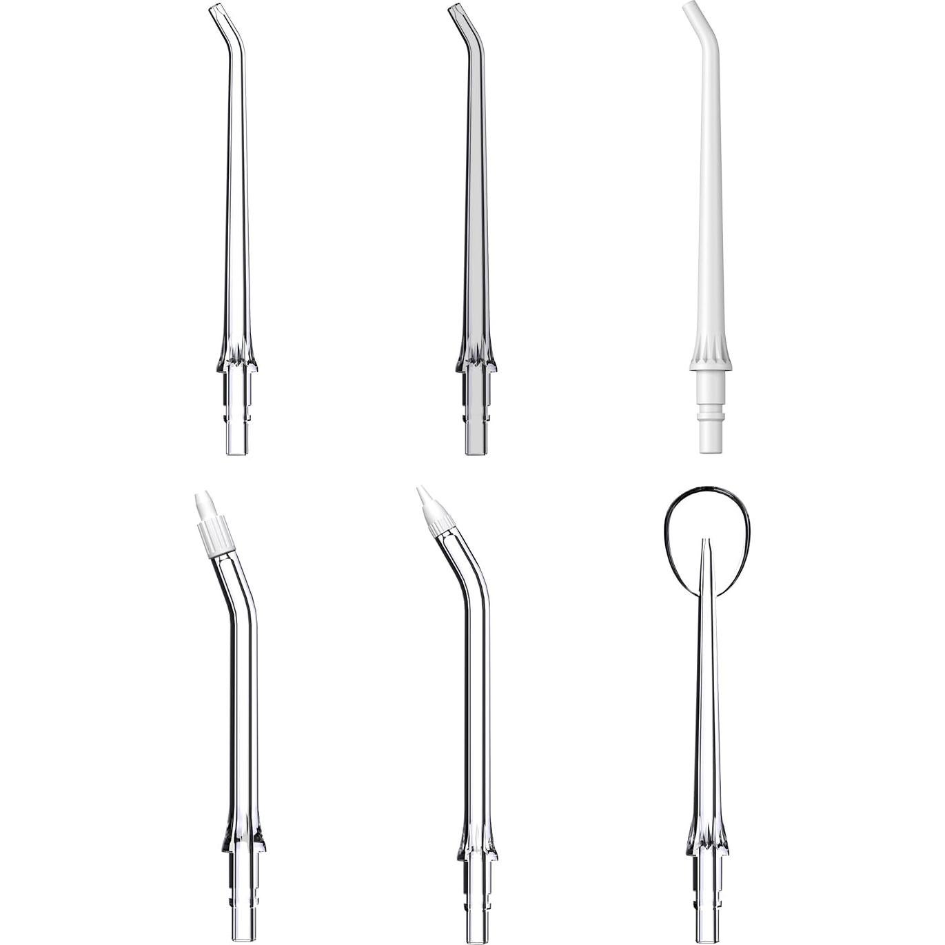 Puntas de Reemplazo para Irrigador Dental JTF F200 F300 - 6 Unidades