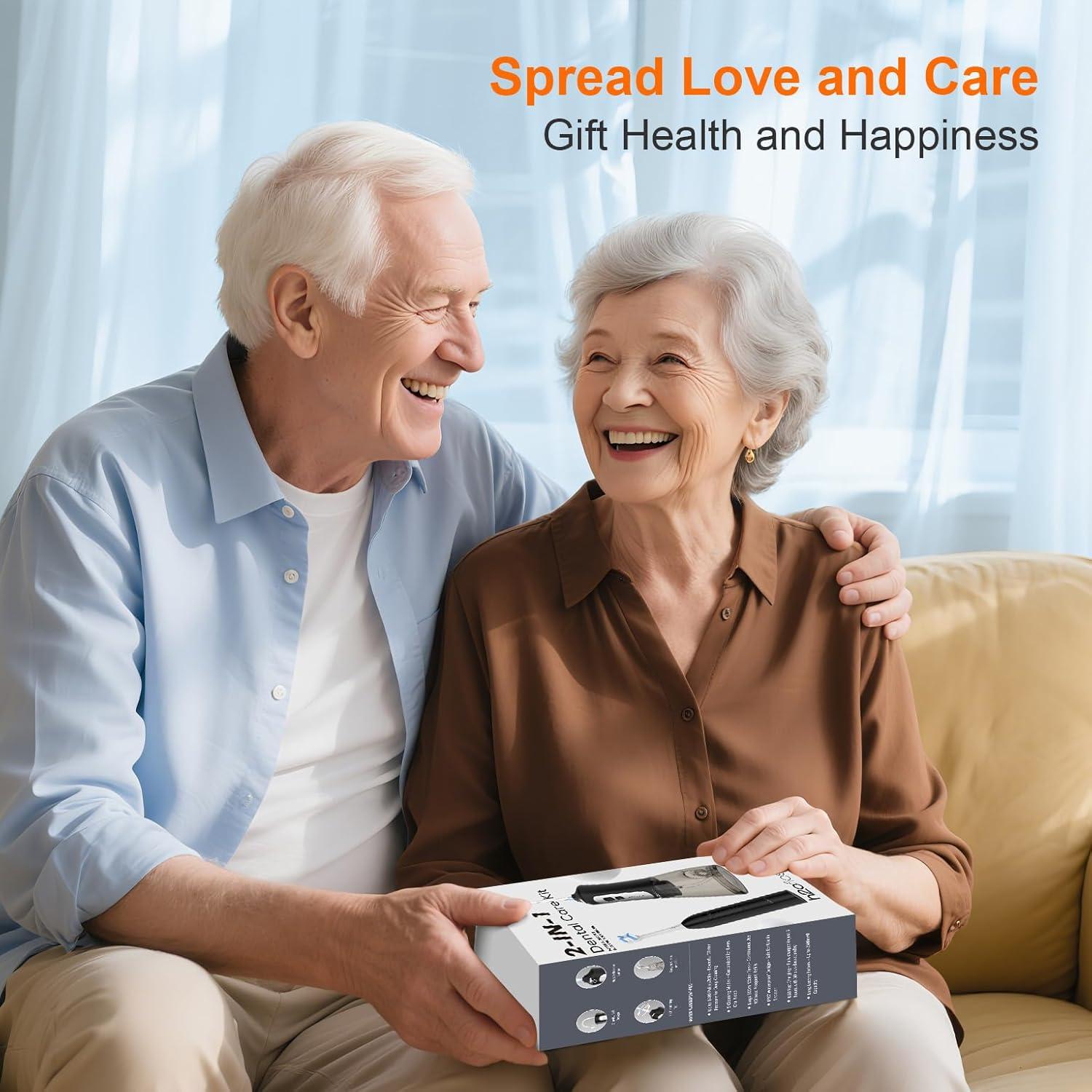 H2ofloss Combo Cepillo Eléctrico Sónico e Irrigador Oral 2 en 1