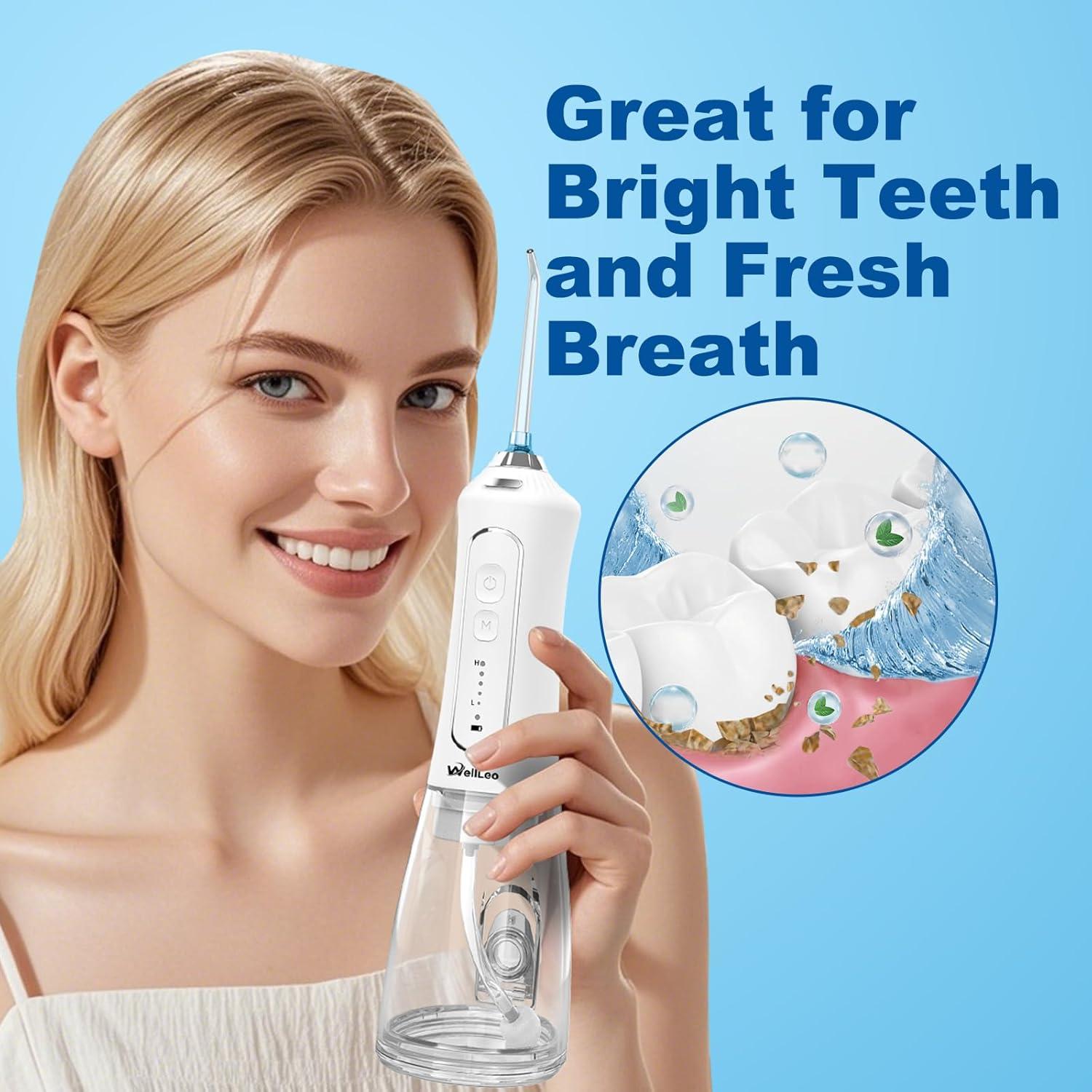 Irrigador Dental Inalámbrico BFT HF-P12 300ML 5 Modos IPX7