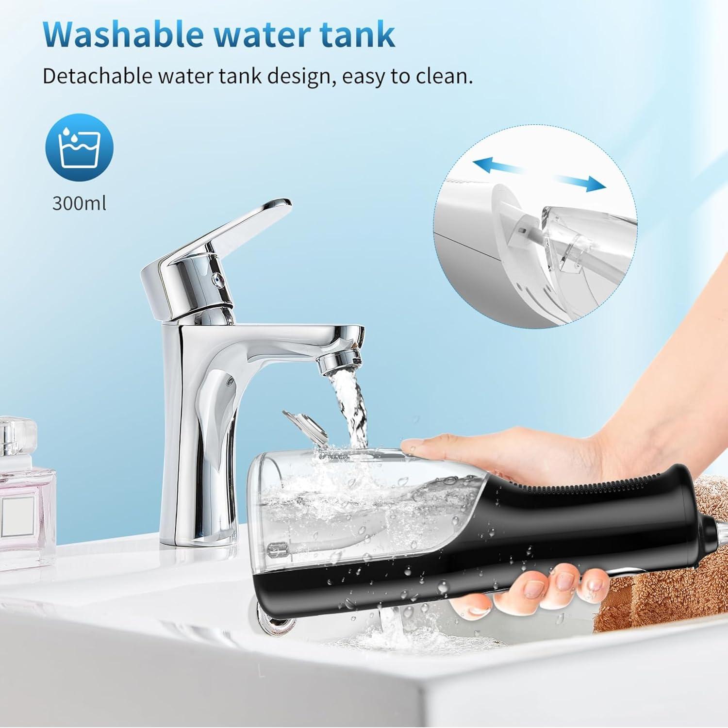 Irrigador Oral Inalámbrico Reva M149 300ML 4 Modos IPX7