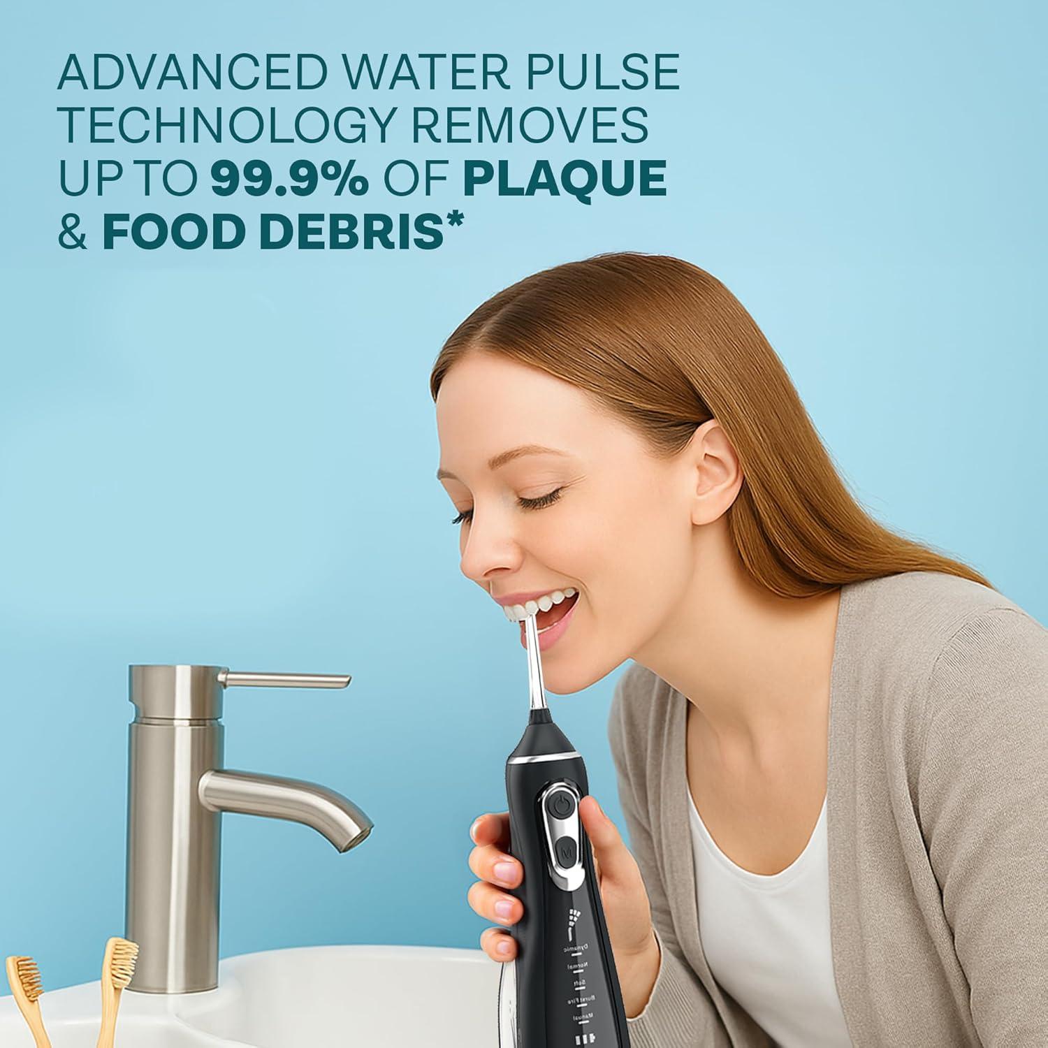 Hilo Dental de Agua Inalámbrico Flowsser L15 300ml 5 Modos