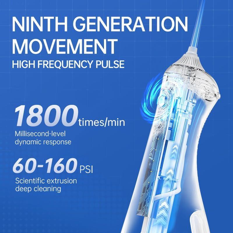 Irrigador Oral Inalámbrico VEGUE H1 320ML 3 Modos IPX6