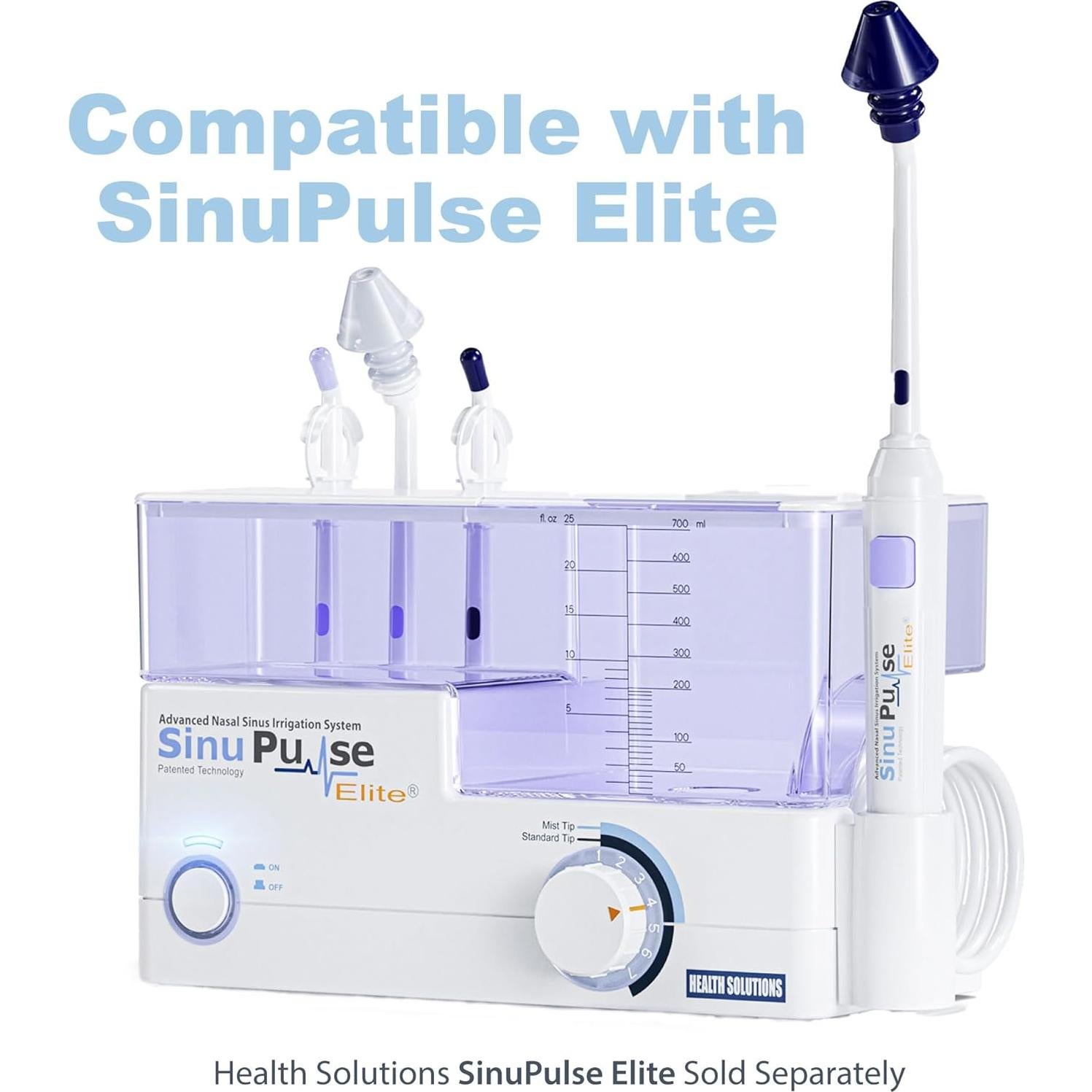 Punta de irrigador de garganta SinuPulse Elite - Repuesto SP100/SP220