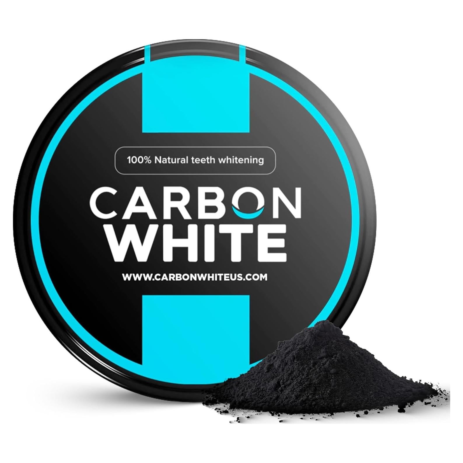 Polvo Blanqueador de Dientes Carbon White 30g - Carbón Activado