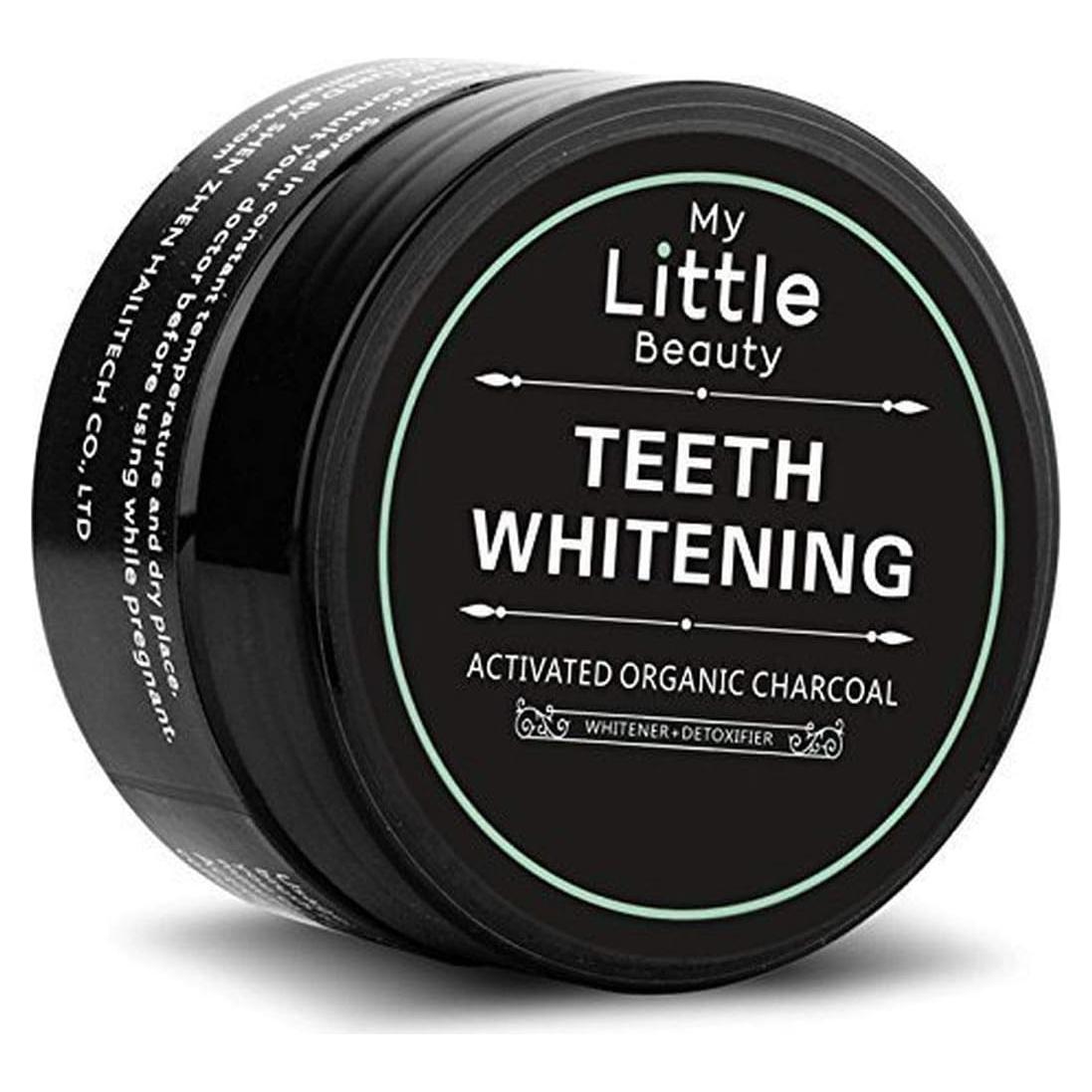 Polvo Blanqueador Dental Carbón Activado MI PEQUEÑA BELLEZA 60g
