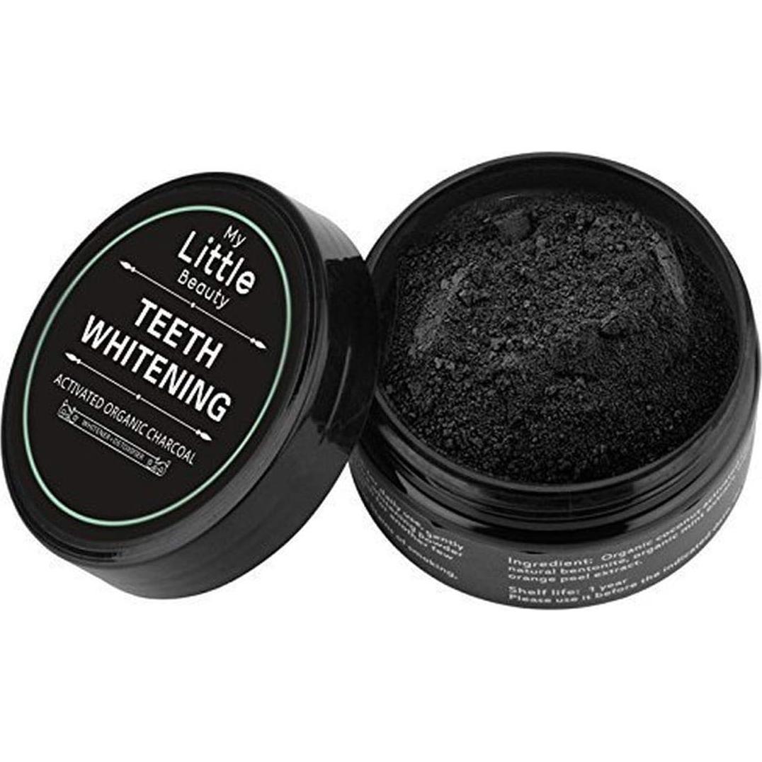 Polvo Blanqueador Dental Carbón Activado MI PEQUEÑA BELLEZA 60g