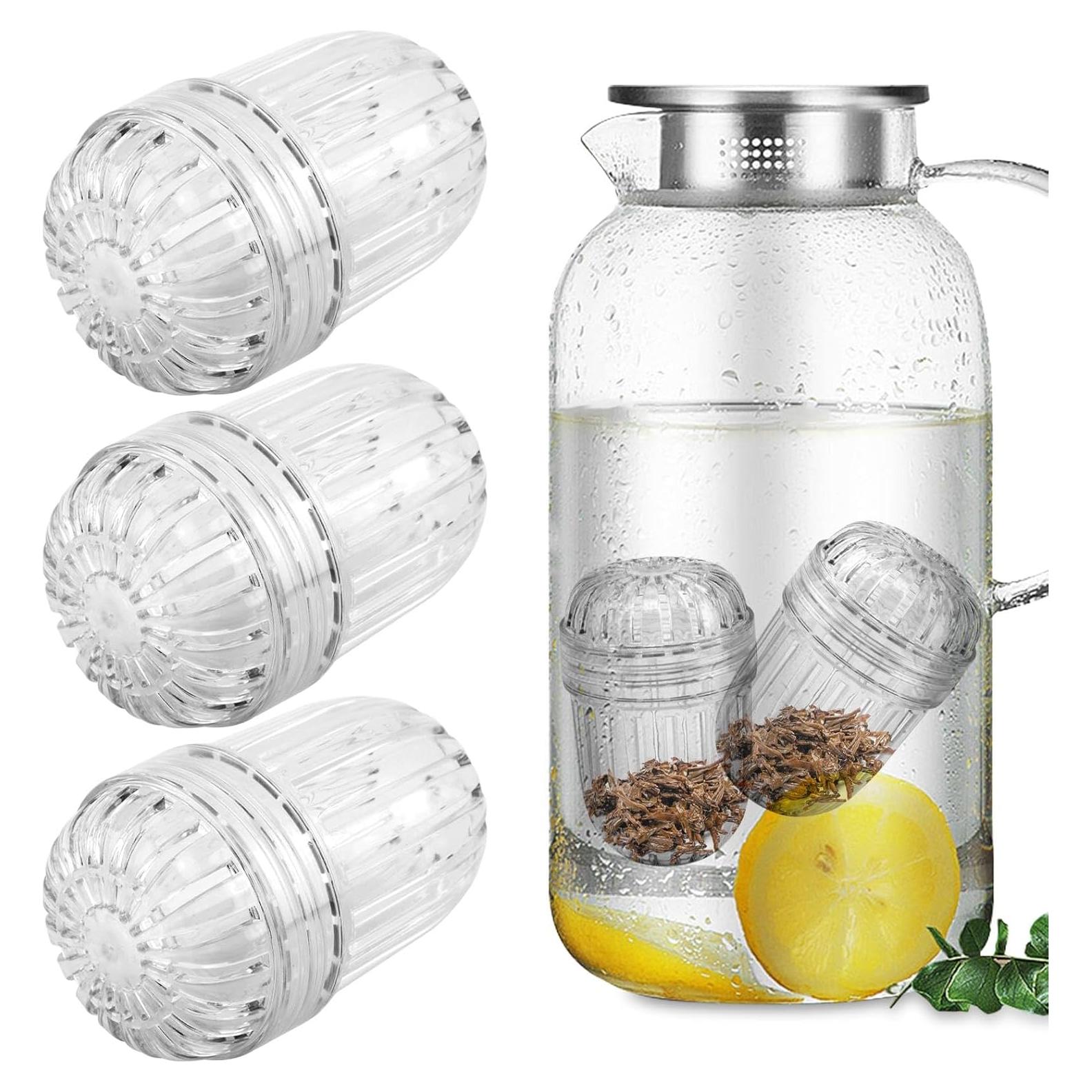 Infusores de Frutas Zenquark para Botellas de Boca Ancha - 3 Piezas