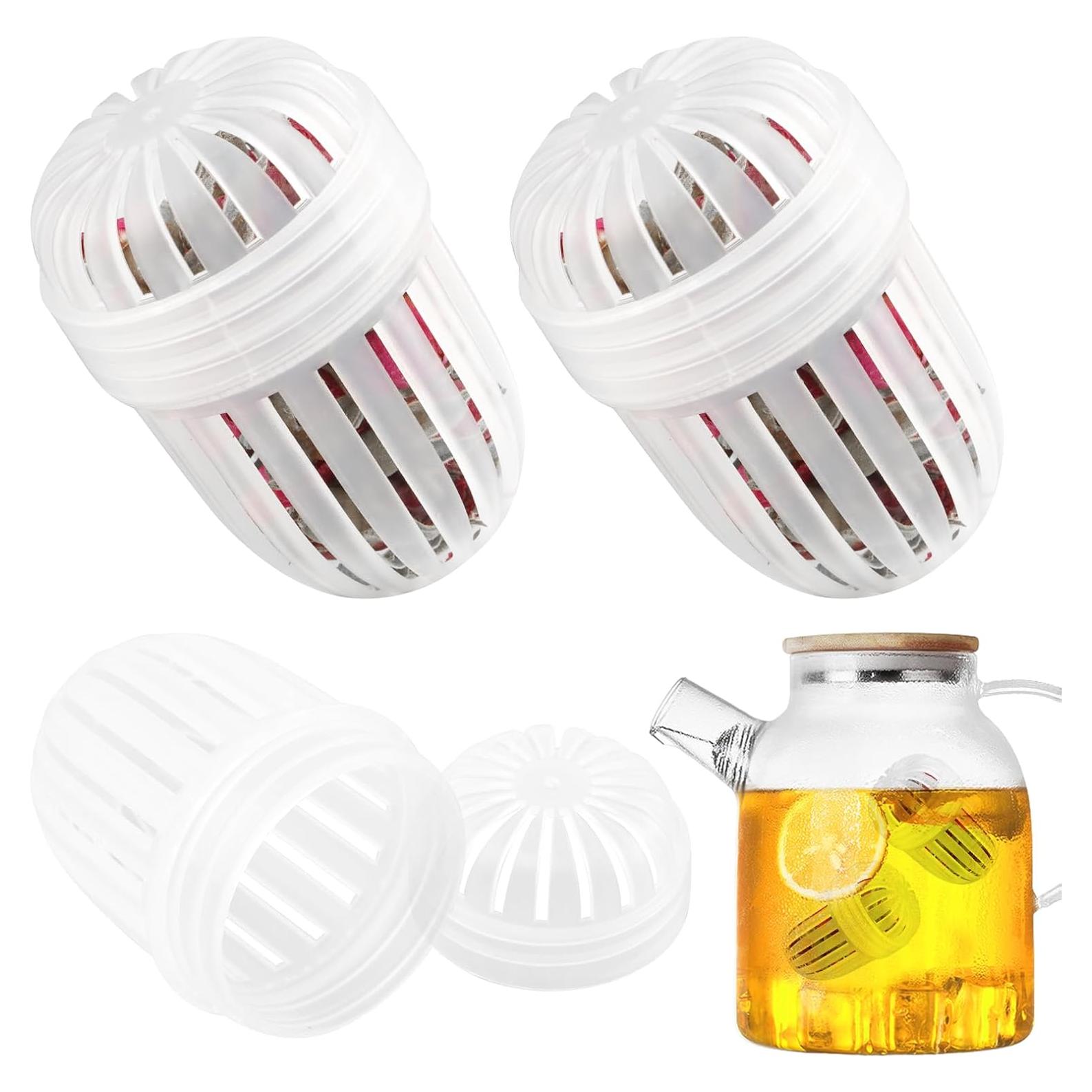 Juego de 3 Infusores de Té Reutilizables Kazheon 6.2x4.5cm