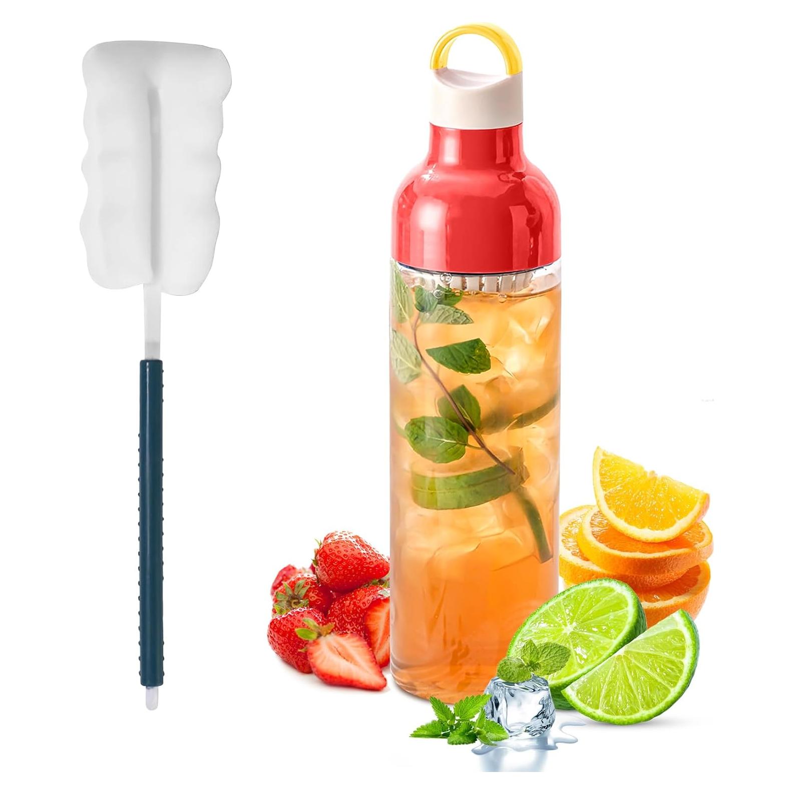 Botella de Agua OneNine 800ml con Infusor a Prueba de Fugas