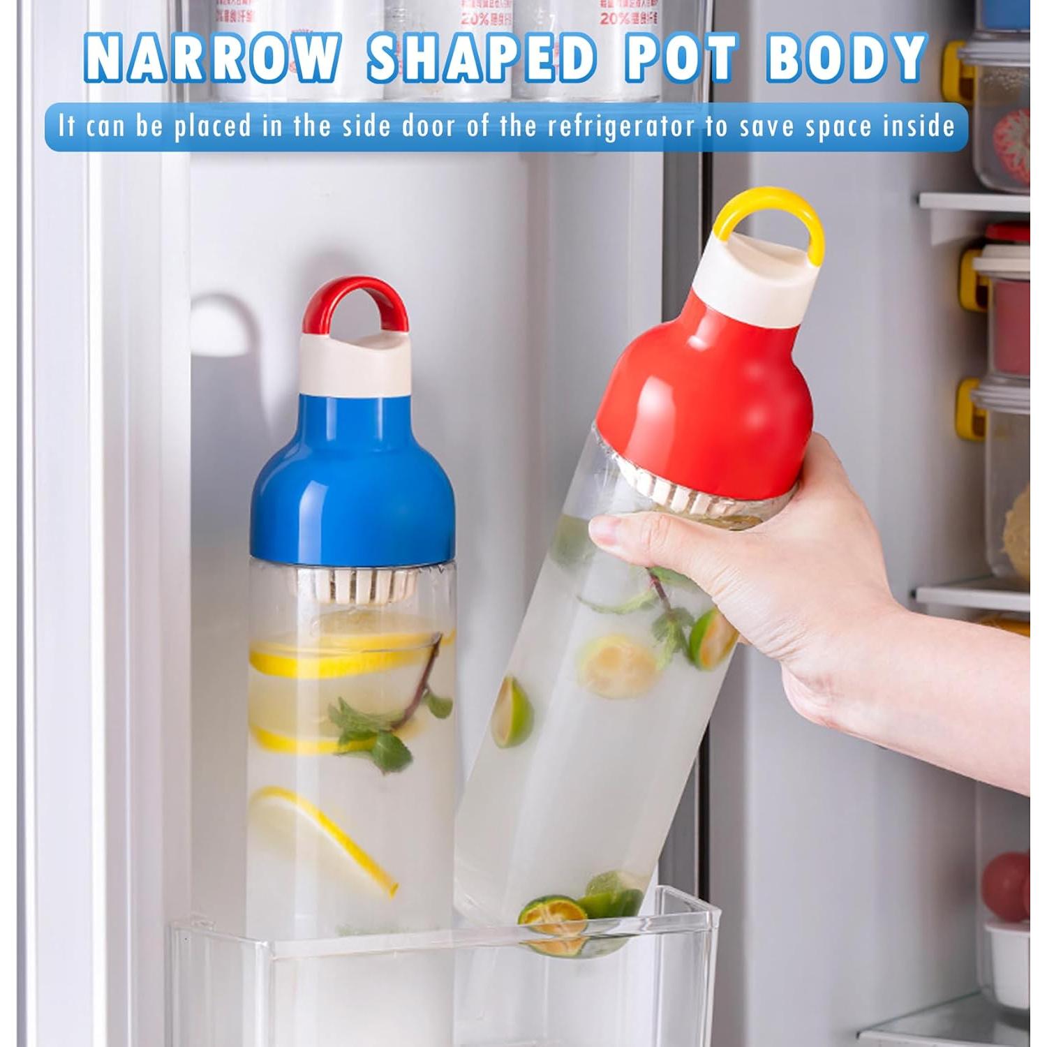 Botella de Agua OneNine 800ml con Infusor a Prueba de Fugas